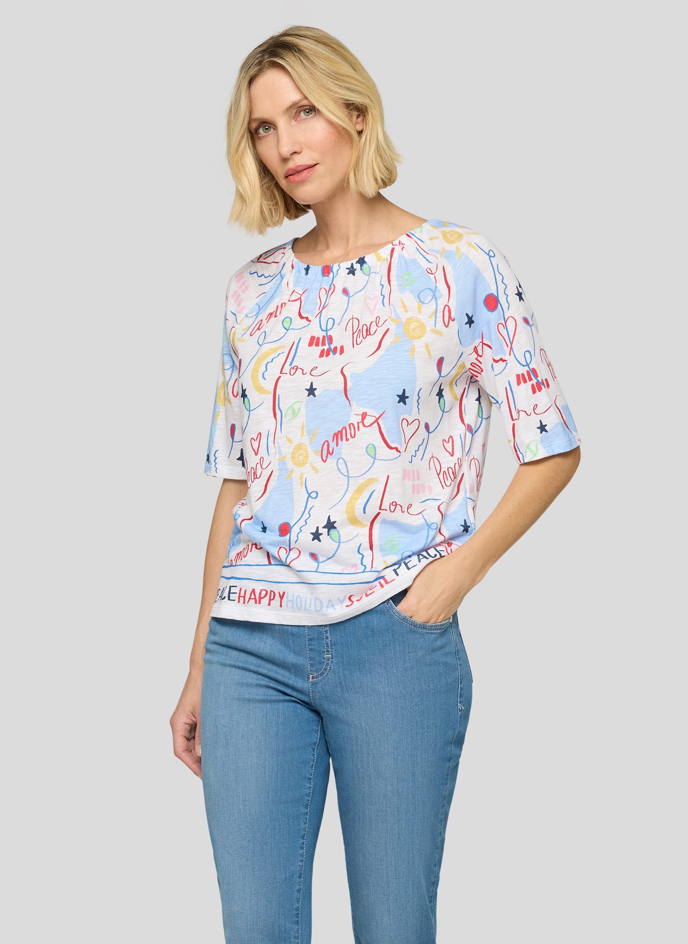 Rabe Print-Shirt T-Shirt