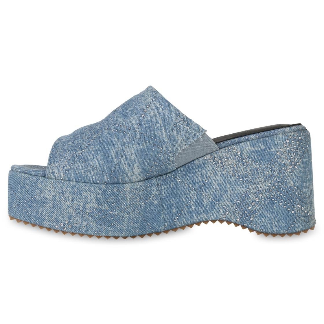 VAN HILL 841124 Plateausandaletten Schuhe günstig online kaufen