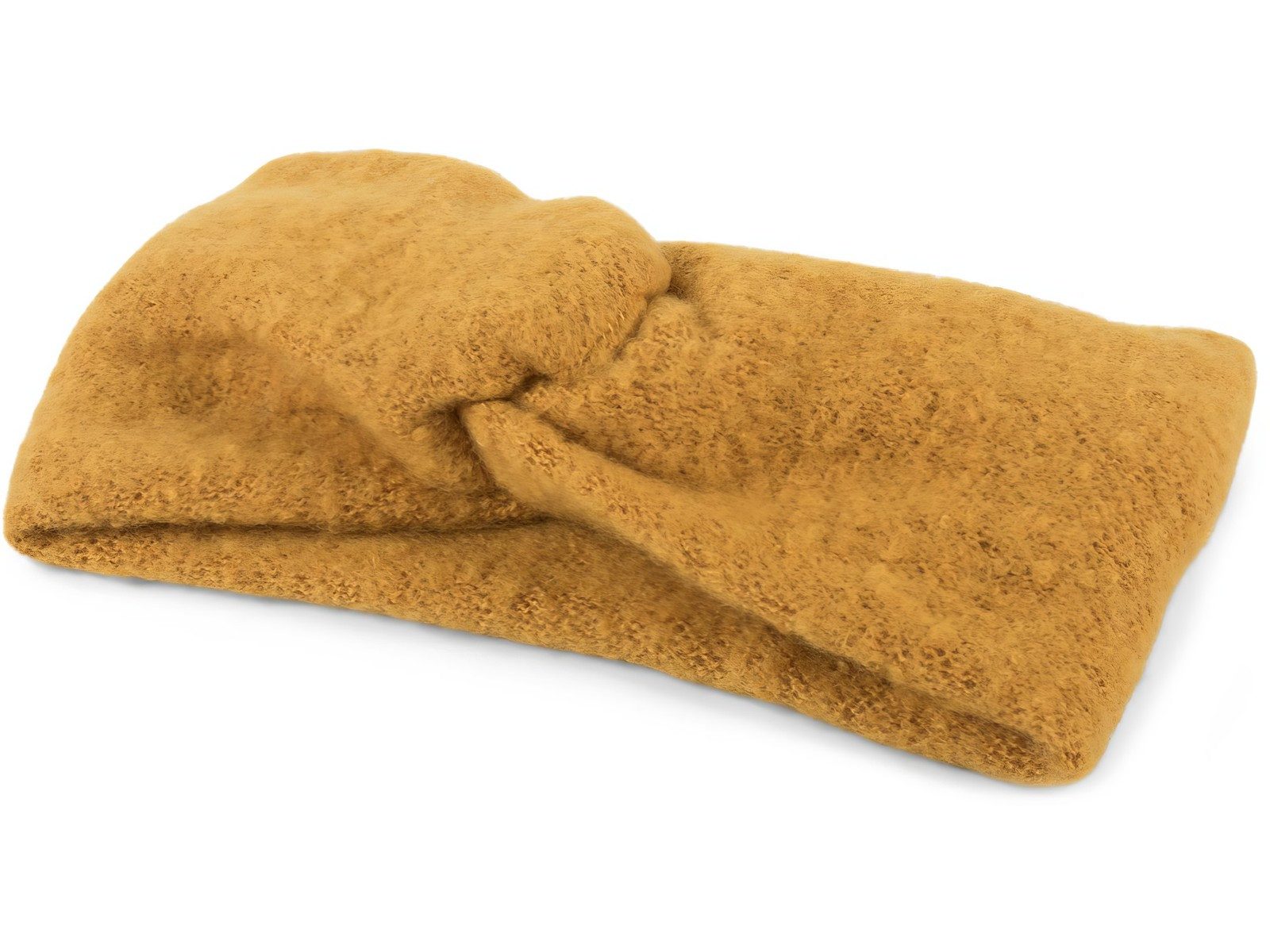 styleBREAKER Stirnband Weiches Feinstrick Stirnband mit Twist Knoten (1-St)