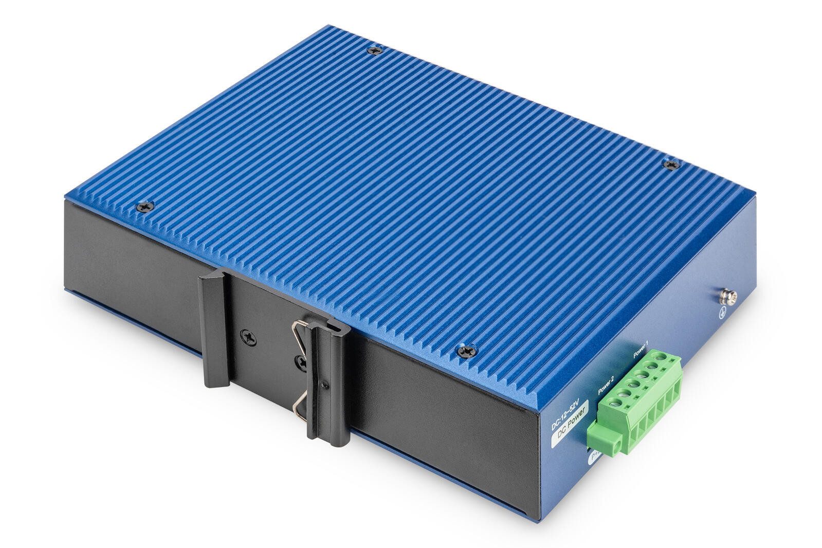 Digitus 16 Port Gigabit Ethernet Netzwerk Switch, Industri Netzwerk-Switch