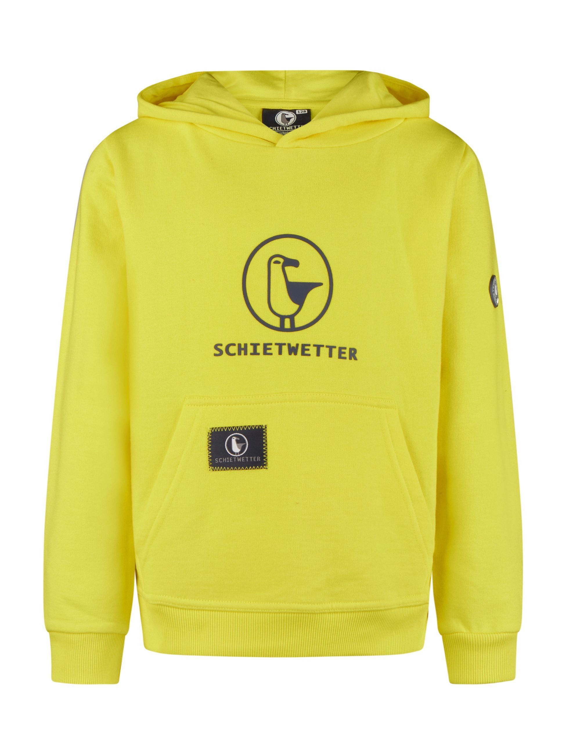 Schietwetter Kapuzenpullover Unisex Kinder Hoodie "Logoprint Toni" (1-tlg) Logoprint, Tasche