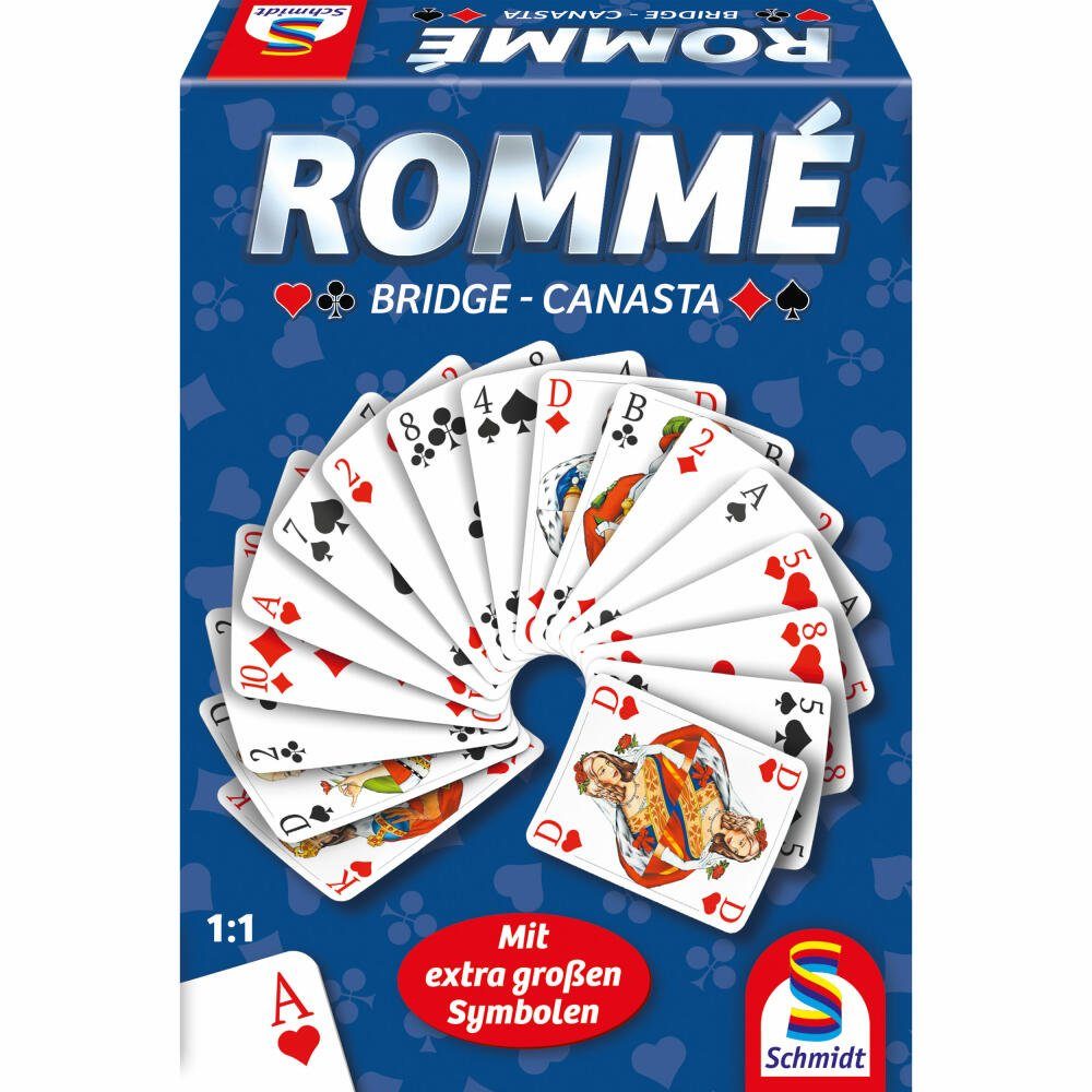 Schmidt Spiele Spiel, Rommé Bridge Канаста