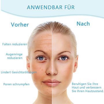 DOPWii Gesichtsmassagegerät Gesichtsmassagerad, Doppelkopf, Kosmetik, Facelift, Doppelfarbe.