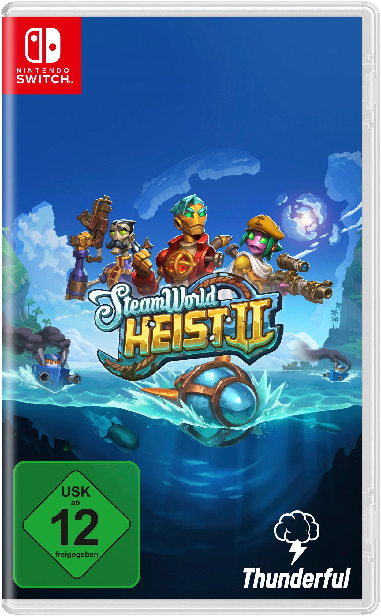 Steamworld Heist II (Softwarekarte), Nintendo Switch