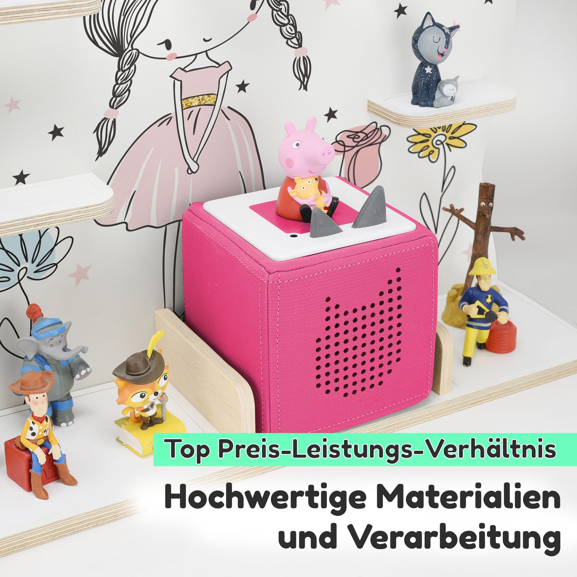 stadtecken Kinderregal geeignet für Toniebox und günstig online kaufen