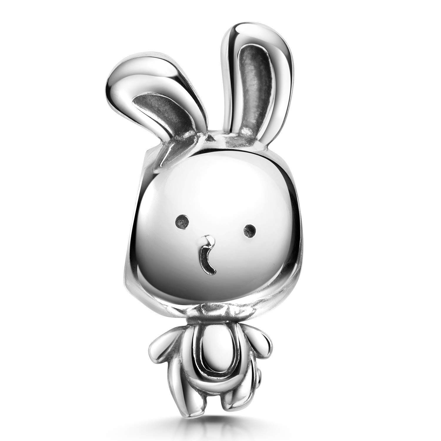 Materia Bead Kaninchen Hase Кулоны Element Tier 37, 925 Sterling Silber