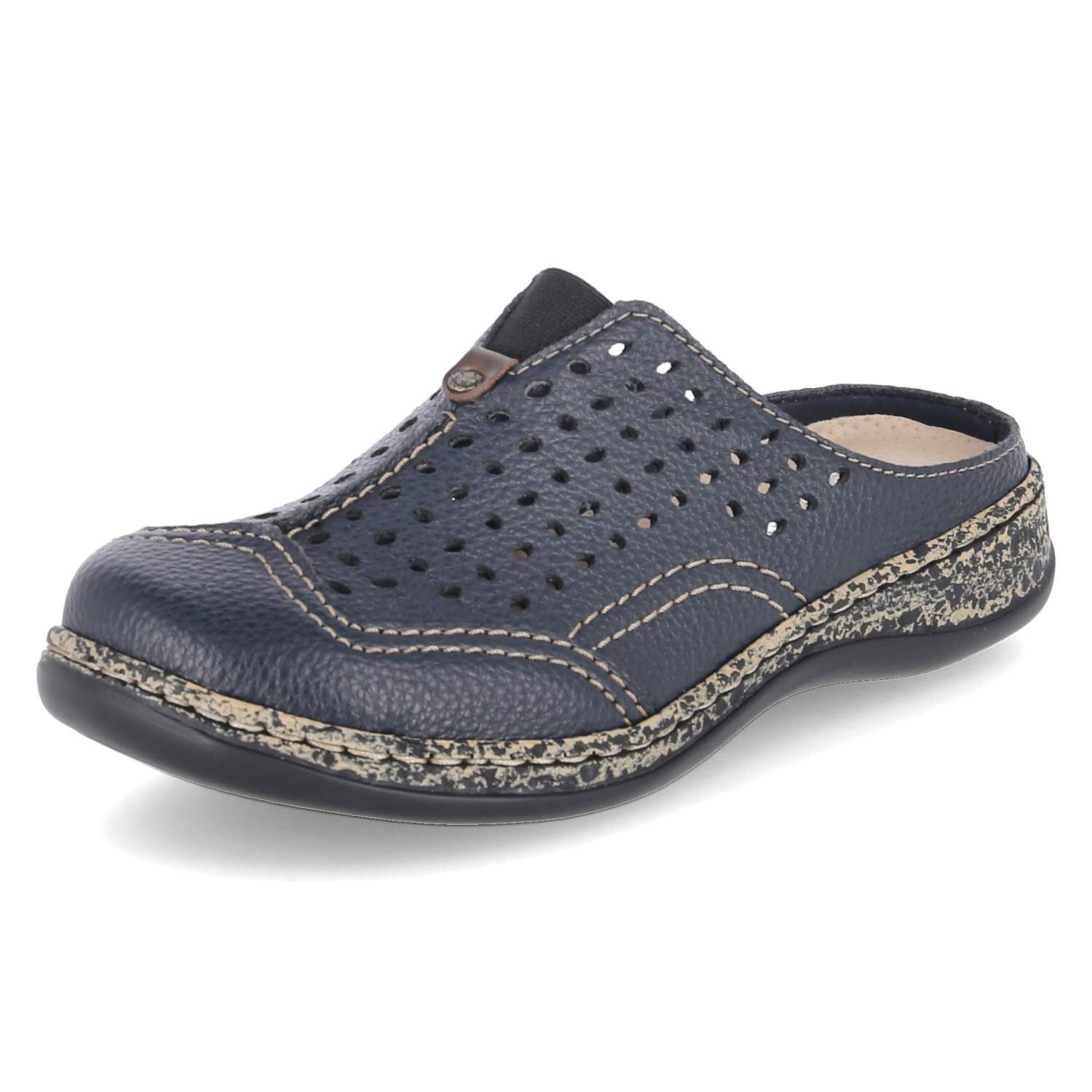 Rieker Rieker 46395-14 Damen Synthetik blau Pantolette günstig online kaufen