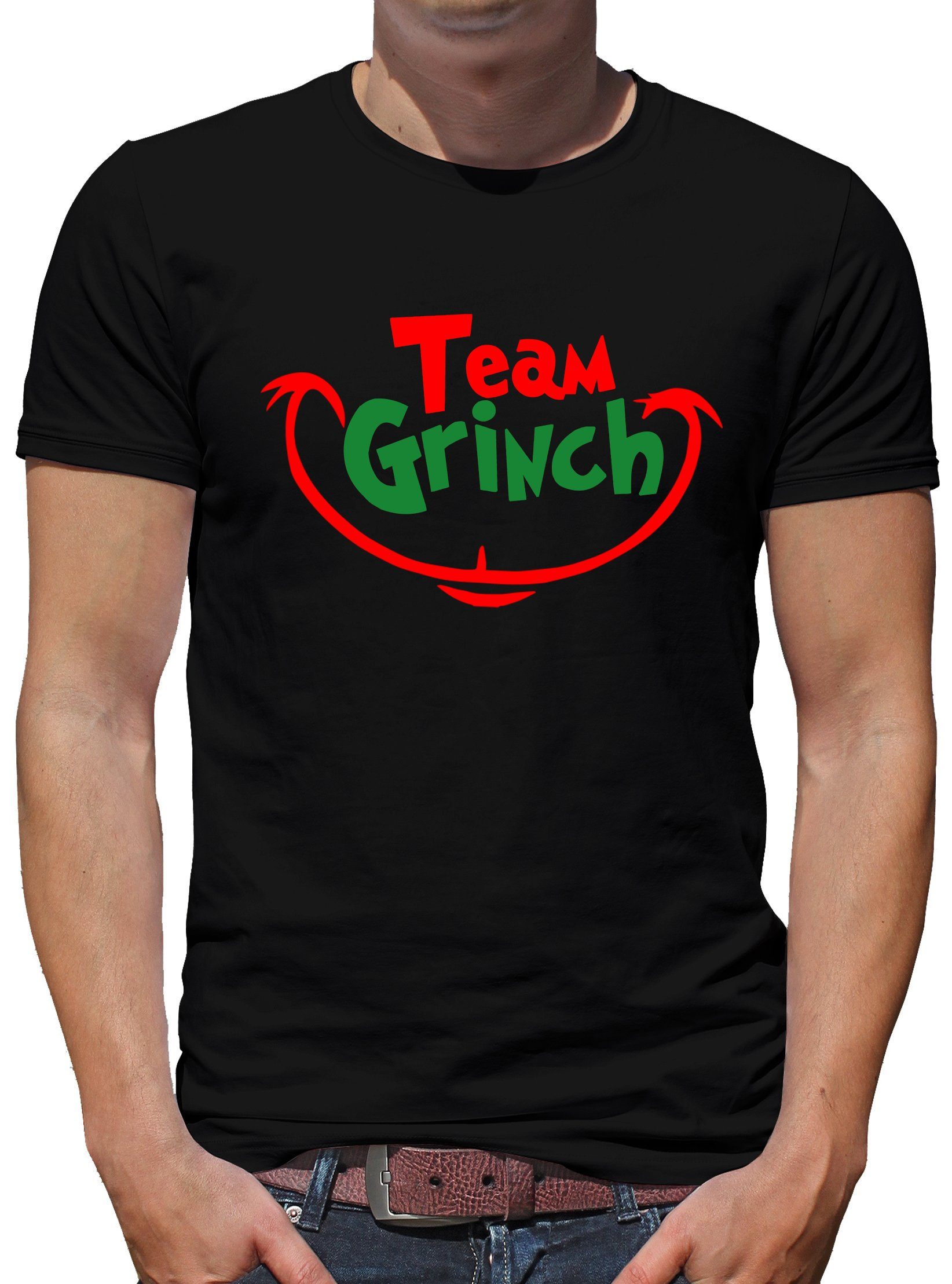 Print-Shirt Team Grinch T-Shirt Herren