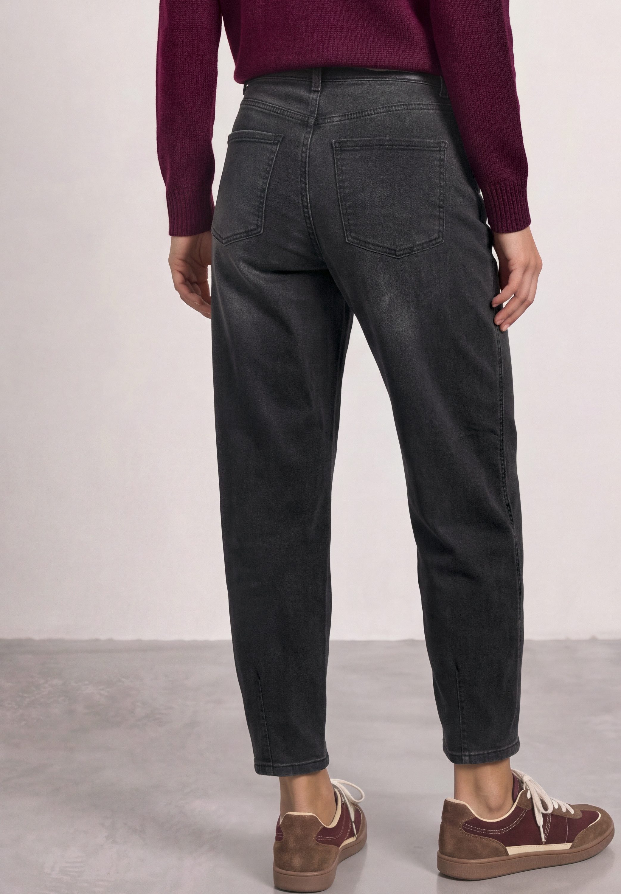 STREET ONE Loose-fit-Jeans High Waist