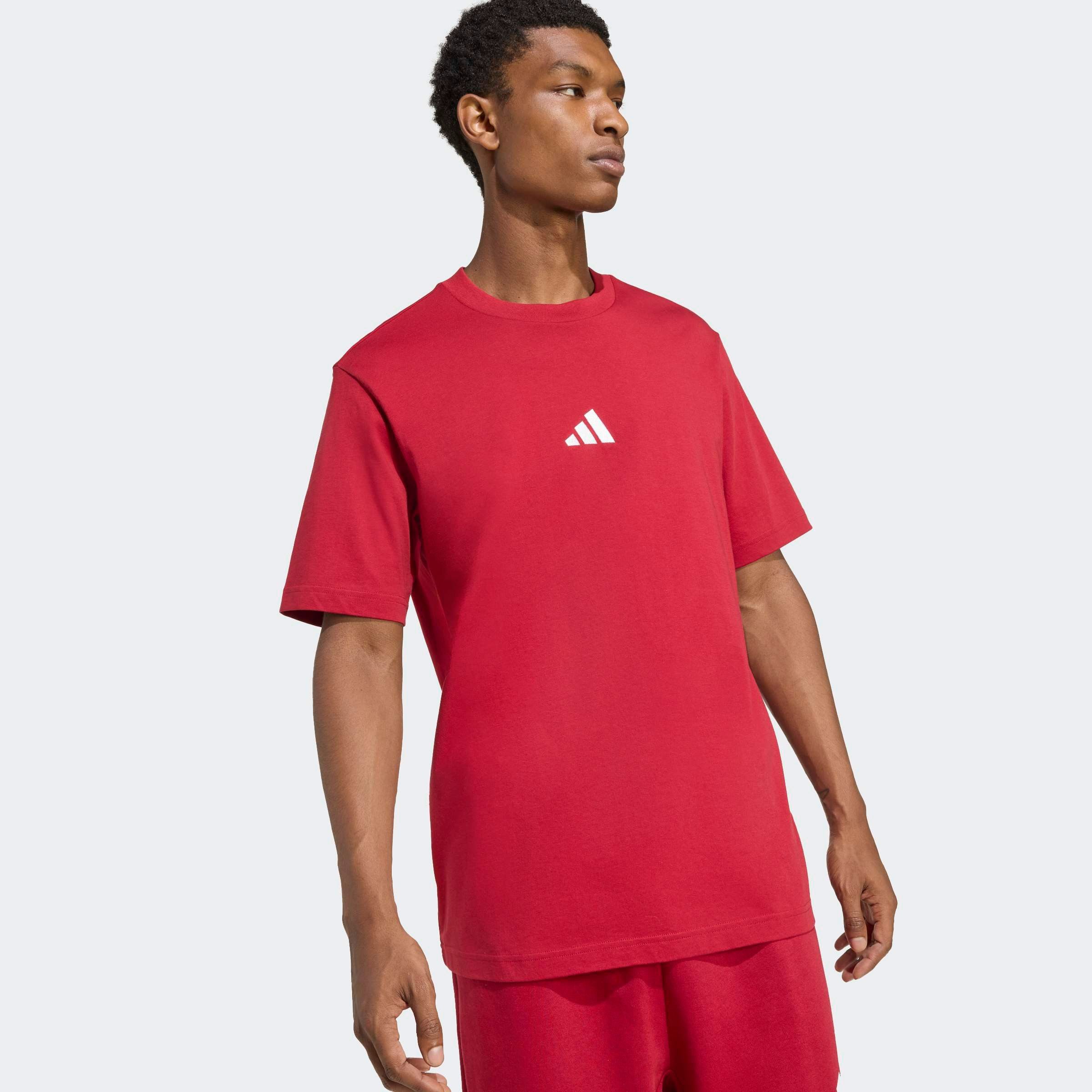 adidas Sportswear T-Shirt M SL SJ T sportliches Kurzarmshirt, mit Rundhalsa günstig online kaufen