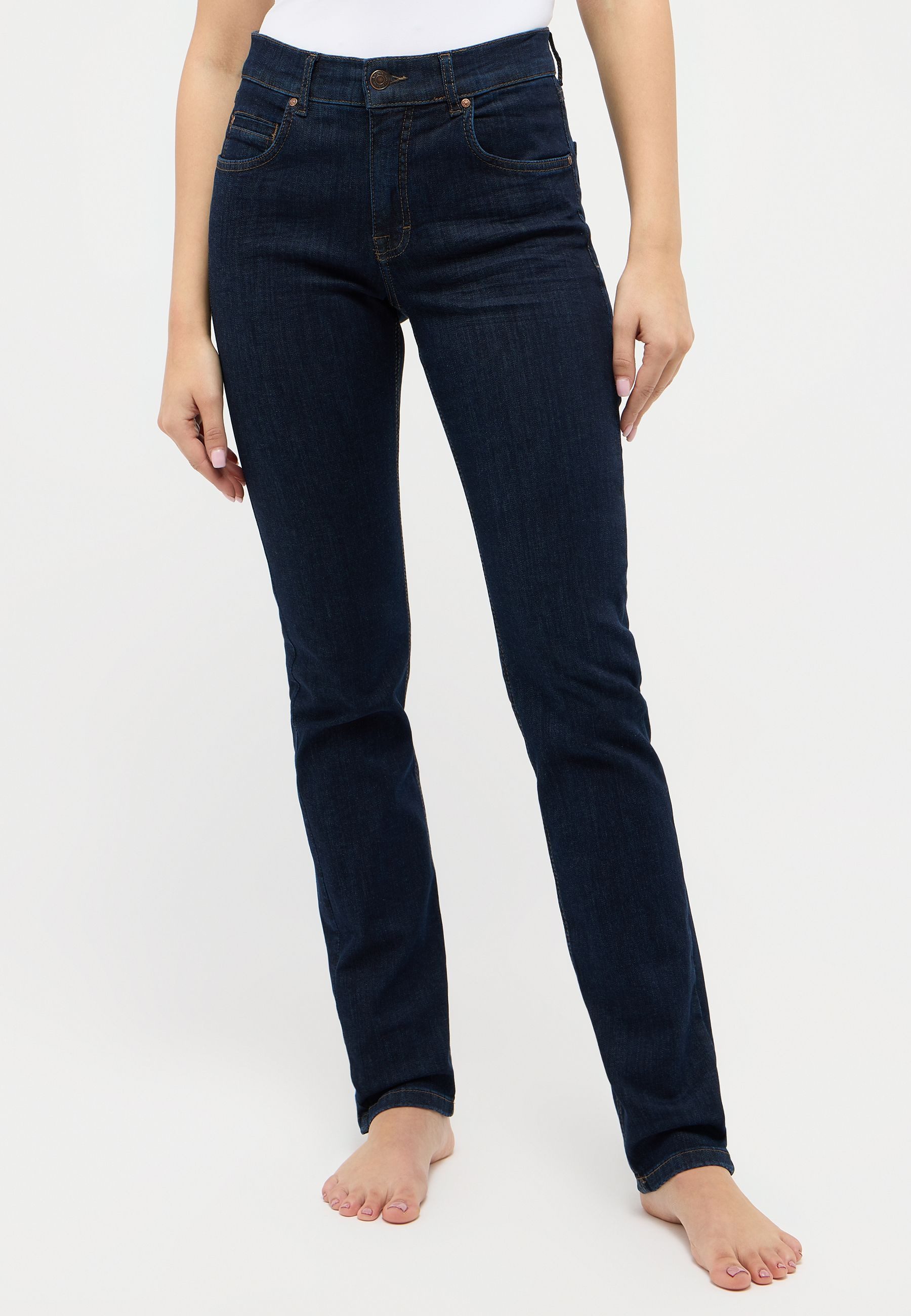ANGELS Slim-fit-Jeans - Bequeme Stretch-Jeans mit Used-Look günstig online kaufen