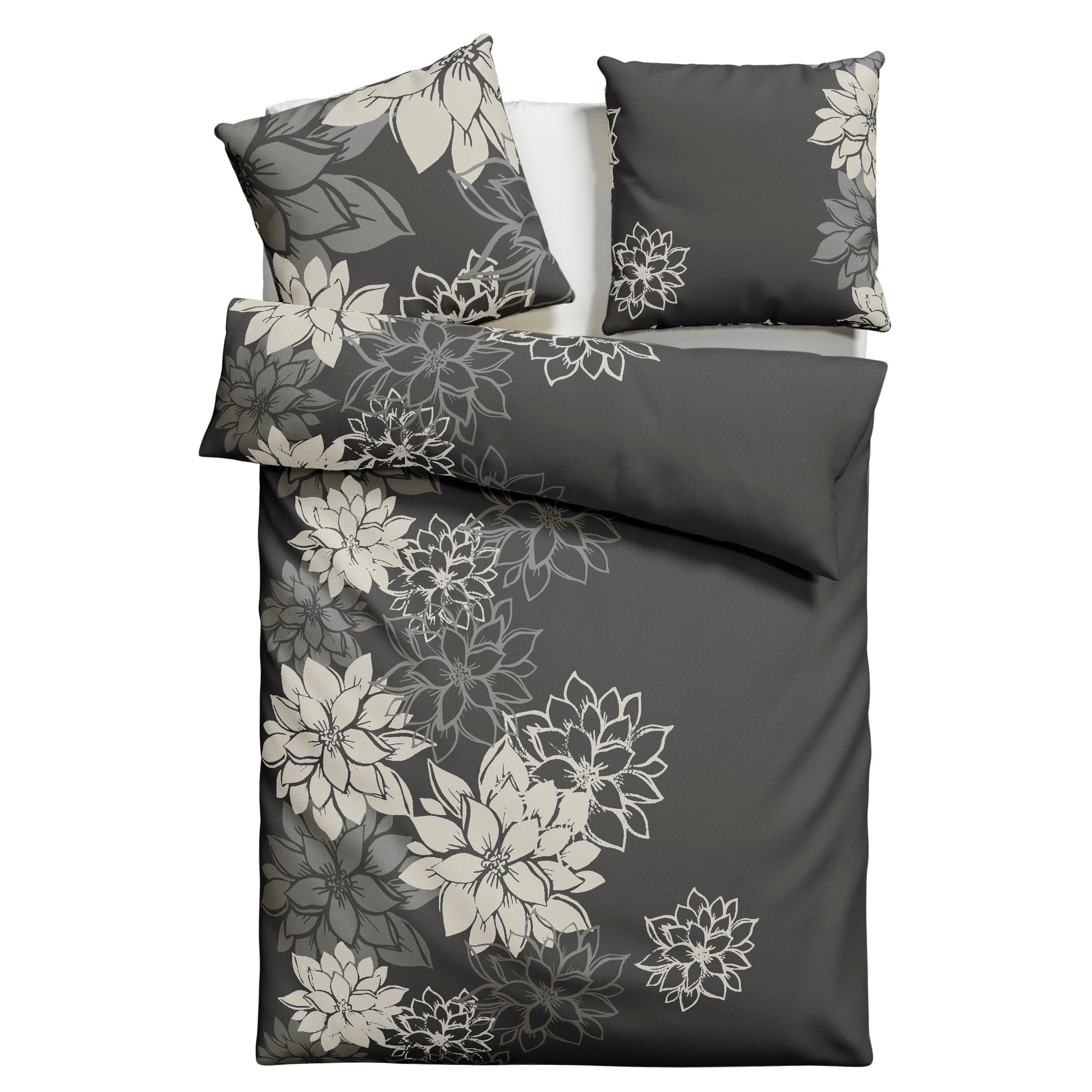 OTTO home Bettwäsche Susan in Gr. 135x200 oder 155x220 cm, Polycotton recycelt, 2 teilig, in verschiedenen Qualitäten, romantische Bettwäsche mit Blumen – Bild 2 von 5