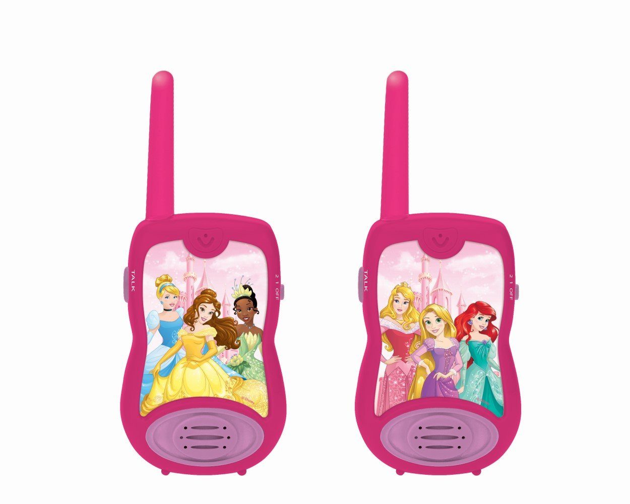 Reichweite Die Walkie-Talkies Prinzessin Disney 120 Meter bis Lexibook® zu Talkie Walkie