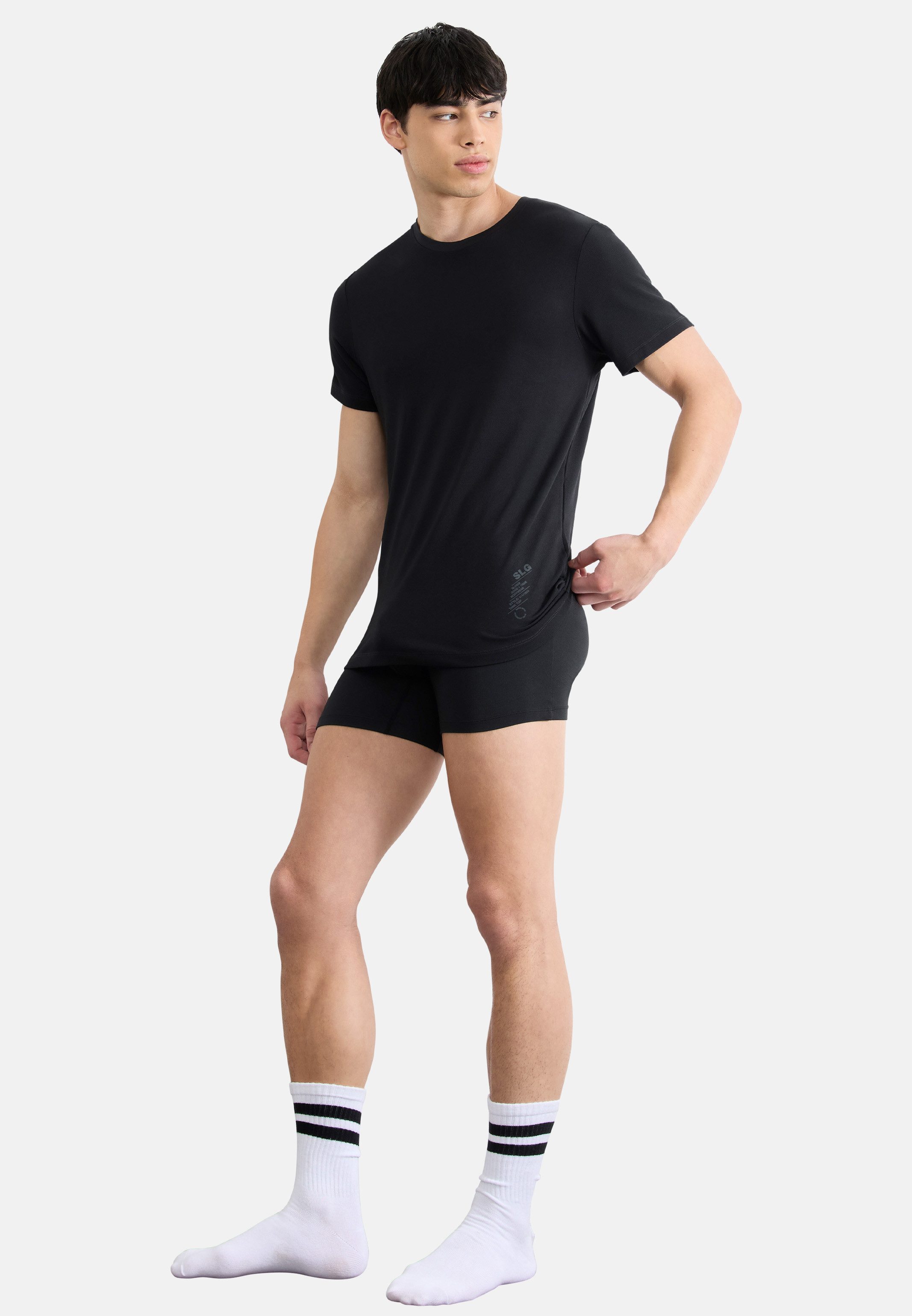 sloggi Unterhemd 3er Pack SLG Base Soft (Spar-Set, 3-St) Unterhemd / Shirt Kurzarm - Atmungsaktiv