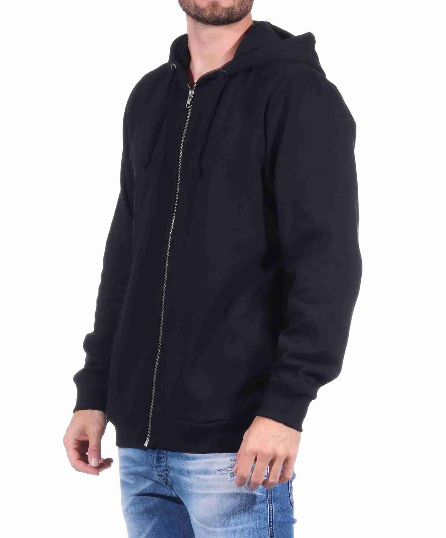 Normann Relaxanzug Unisex Trainings-Jacke mit Kapuze für Hausanzug Oberteil