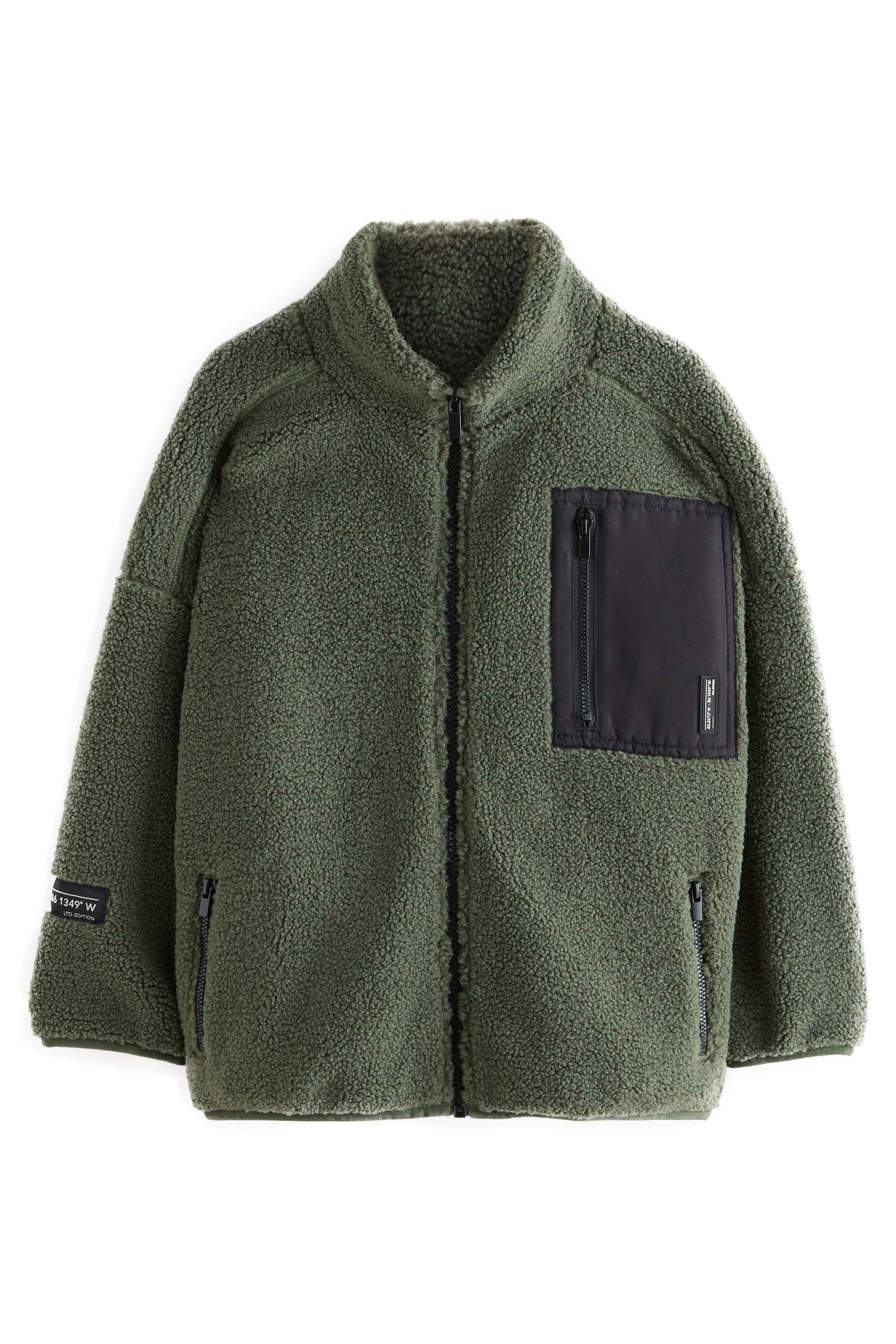 Next Fleecejacke Fleece-Kapuzenjacke (1-St)