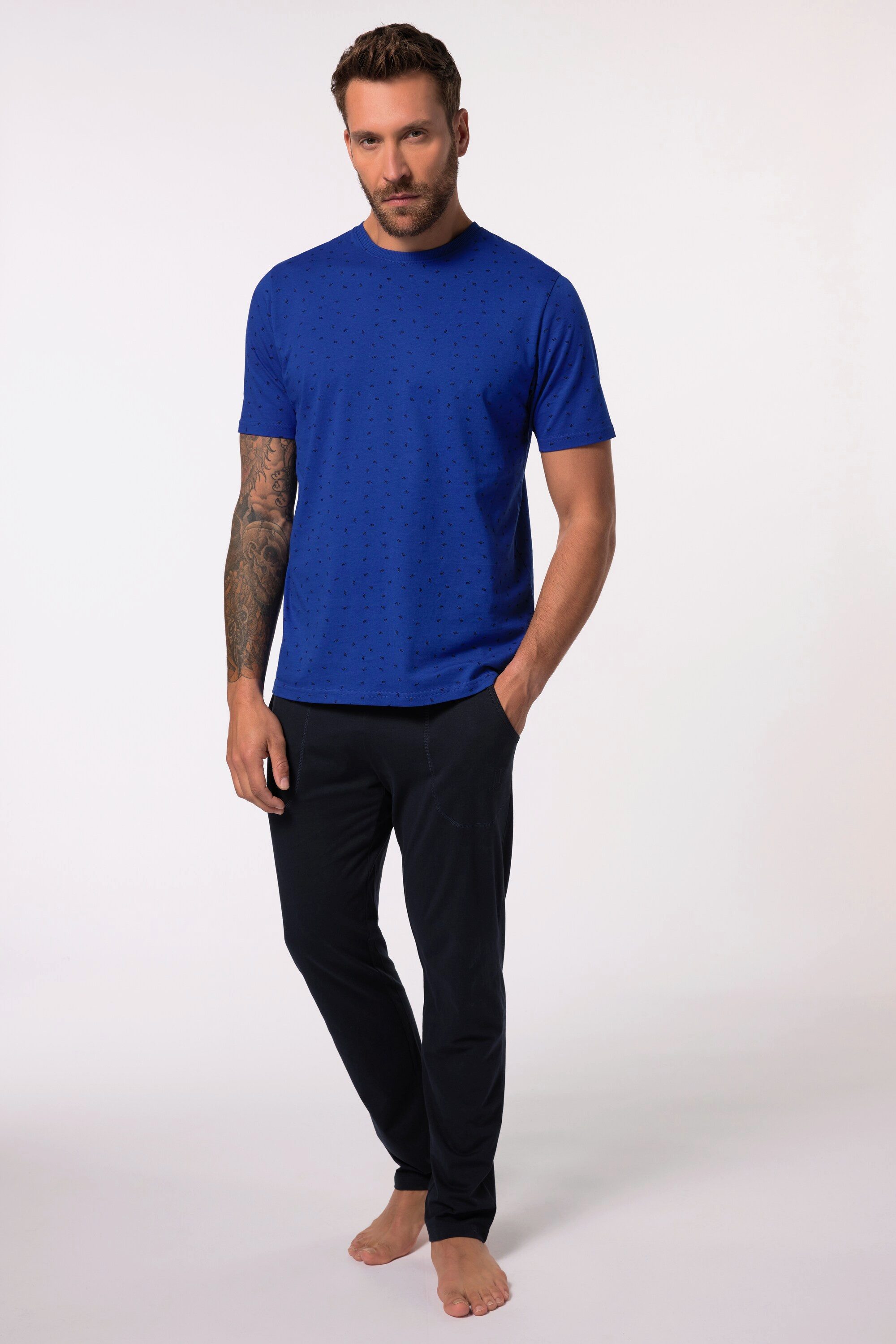 Schlafanzug Schlafanzug Homewear Zweiteiler lange Hose