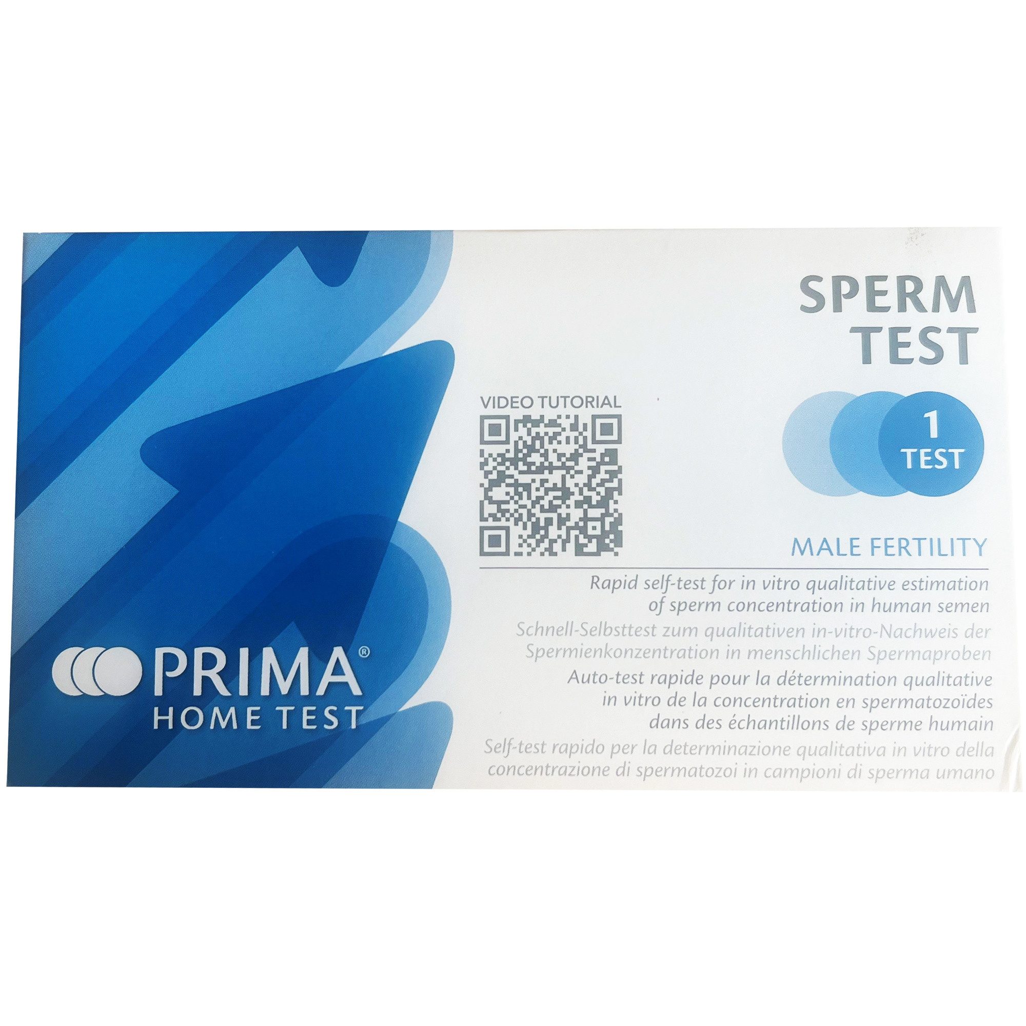 Fruchtbarkeitstracker PRIMA Spermien Home Test