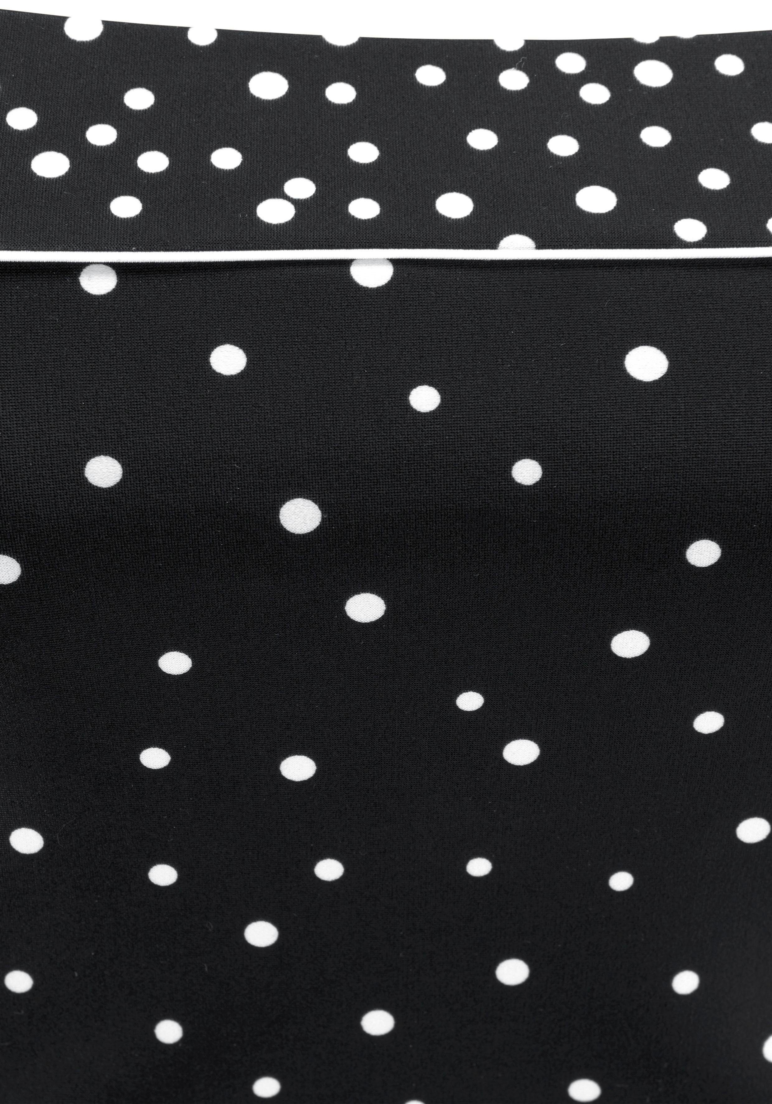 LASCANA Tankini-Top Leona, mit Pünktchenprint günstig online kaufen