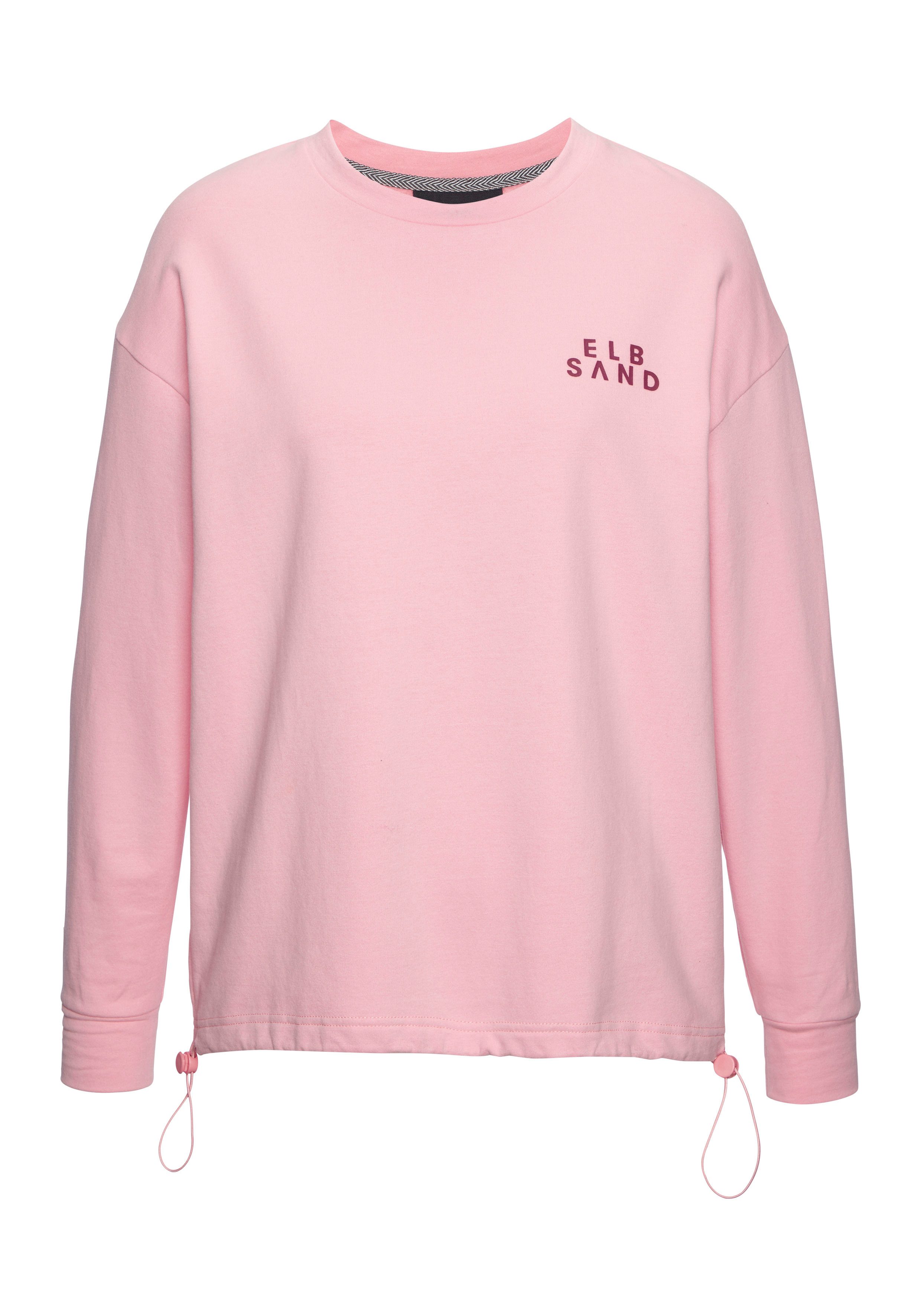 Elbsand Sweatshirt mit verstellbarem Gummizug am günstig online kaufen