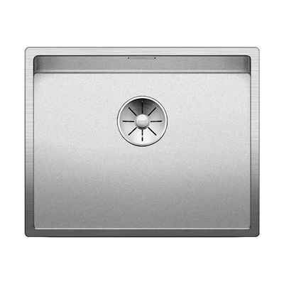 Blanco Edelstahlspüle BLANCO Unterbaubecken CLARON 500-U Edelstahl Durinox InFino, 54/44 cm