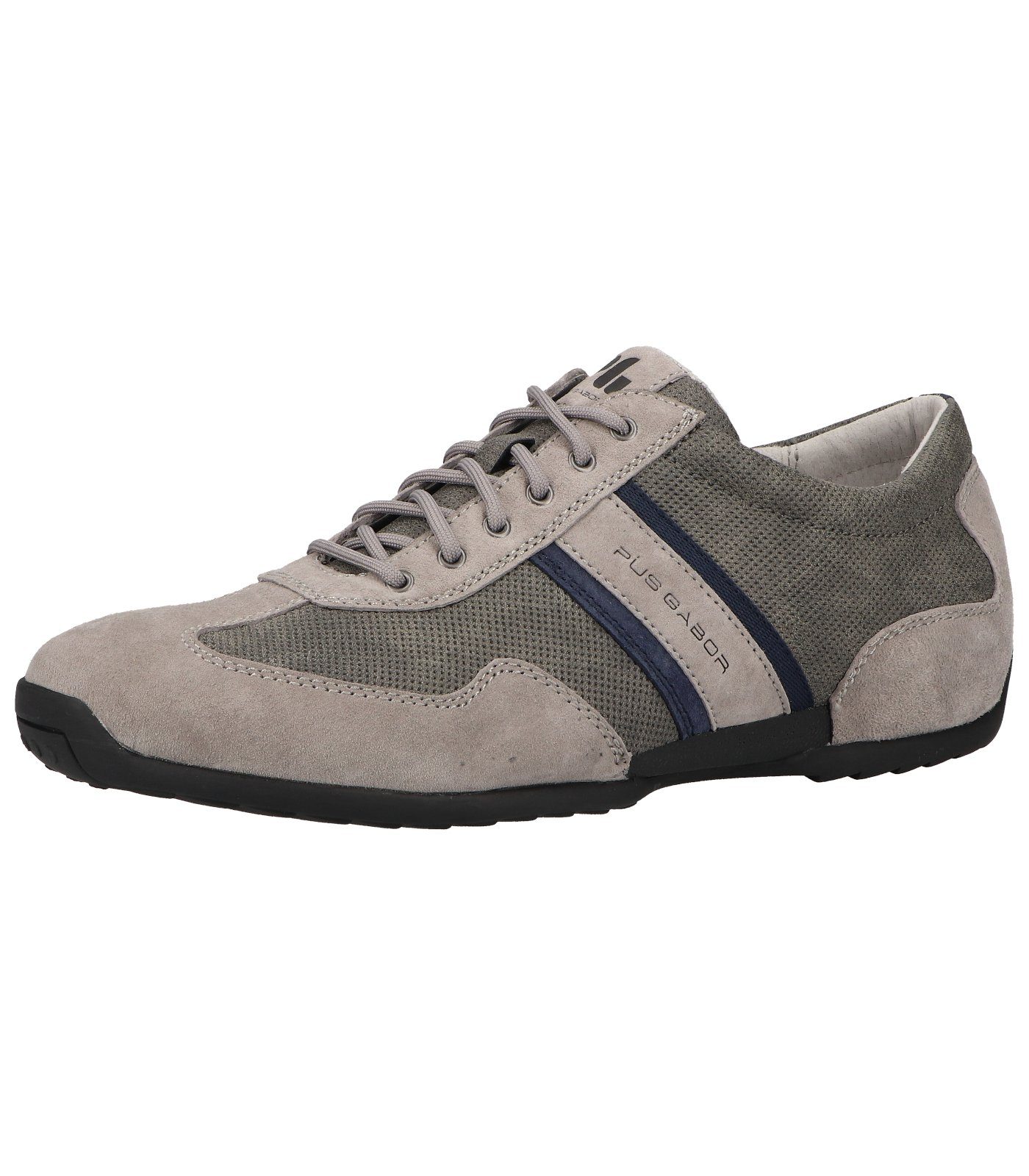 Grau Pius Gabor Veloursleder/Synthetik Blau Sneaker Sneaker