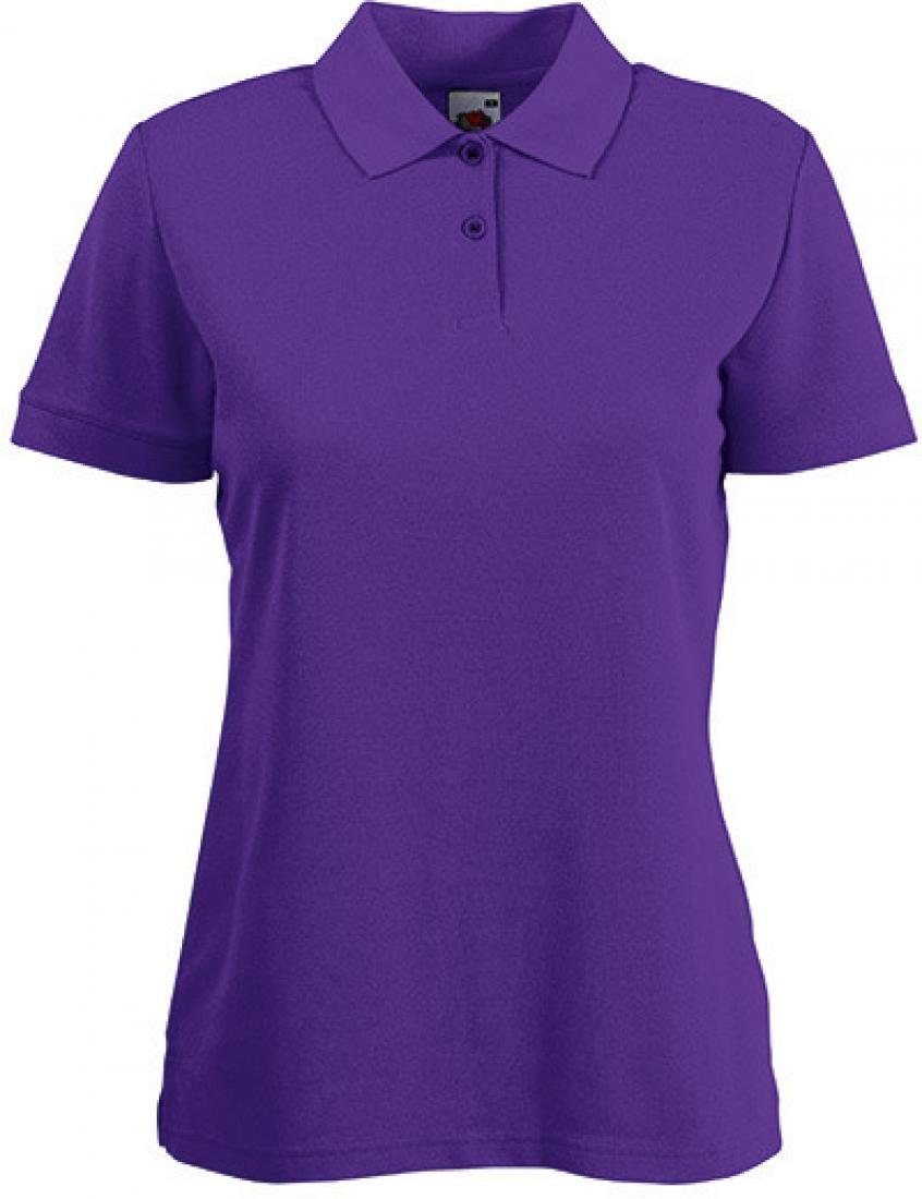 Fruit of the Loom Poloshirt Lady-Fit 65/35 Damen Poloshirt