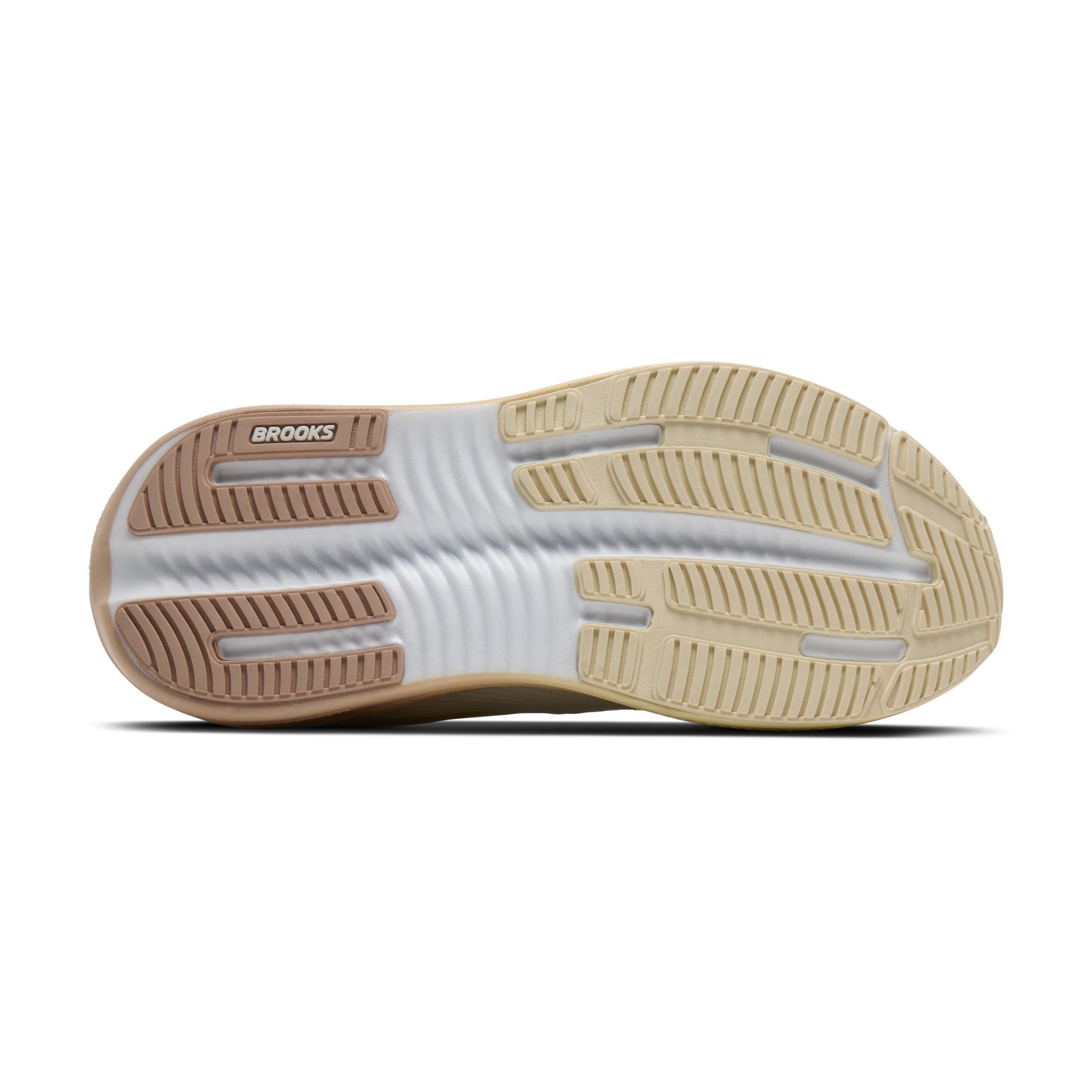 Brooks Ghost Max 4 Damen Laufschuh Breit (1D) White/Rose/Rutabaga Laufschuh