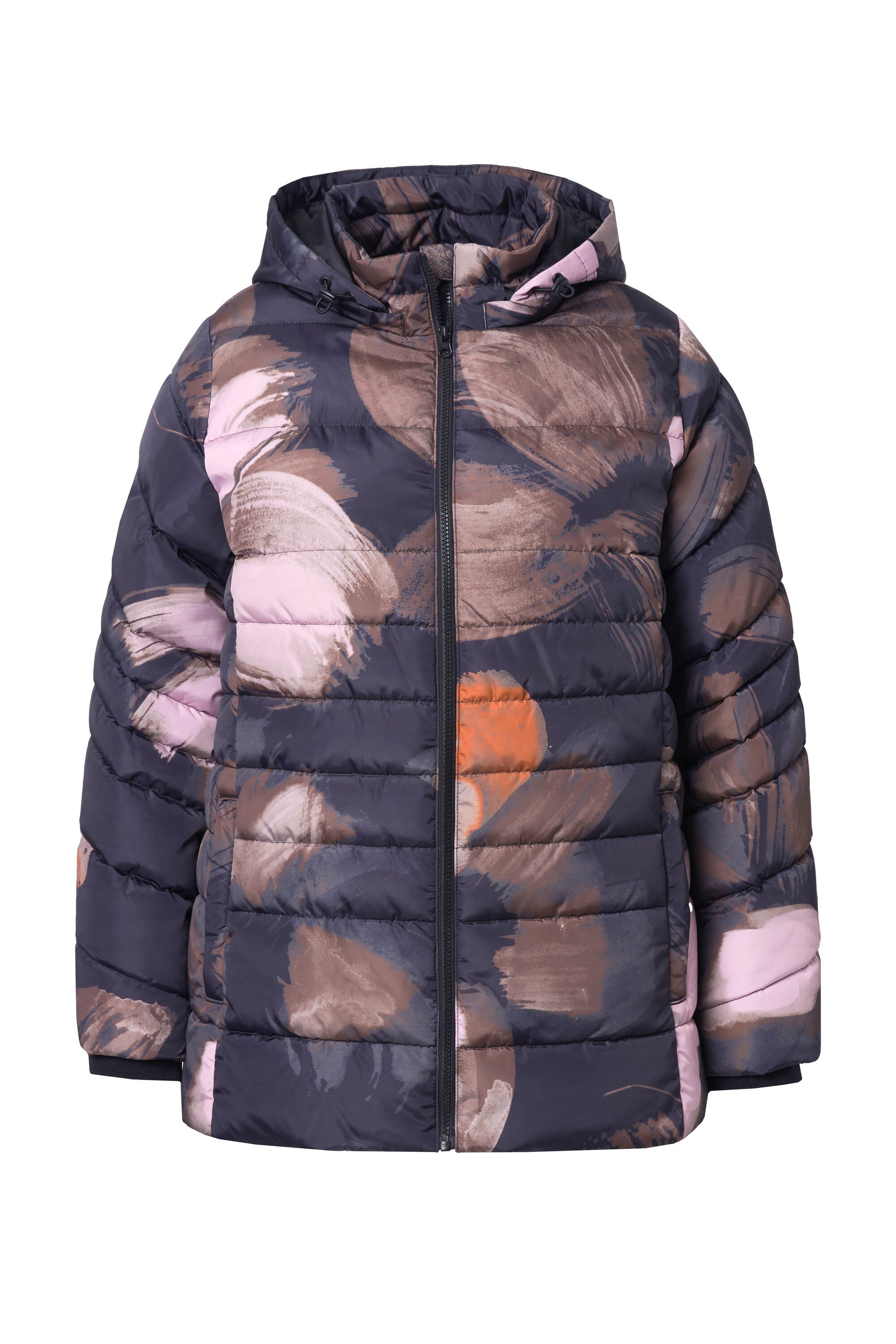 Ulla Popken Steppjacke HYPRAR Steppjacke wasserabweisend Kapuze günstig online kaufen