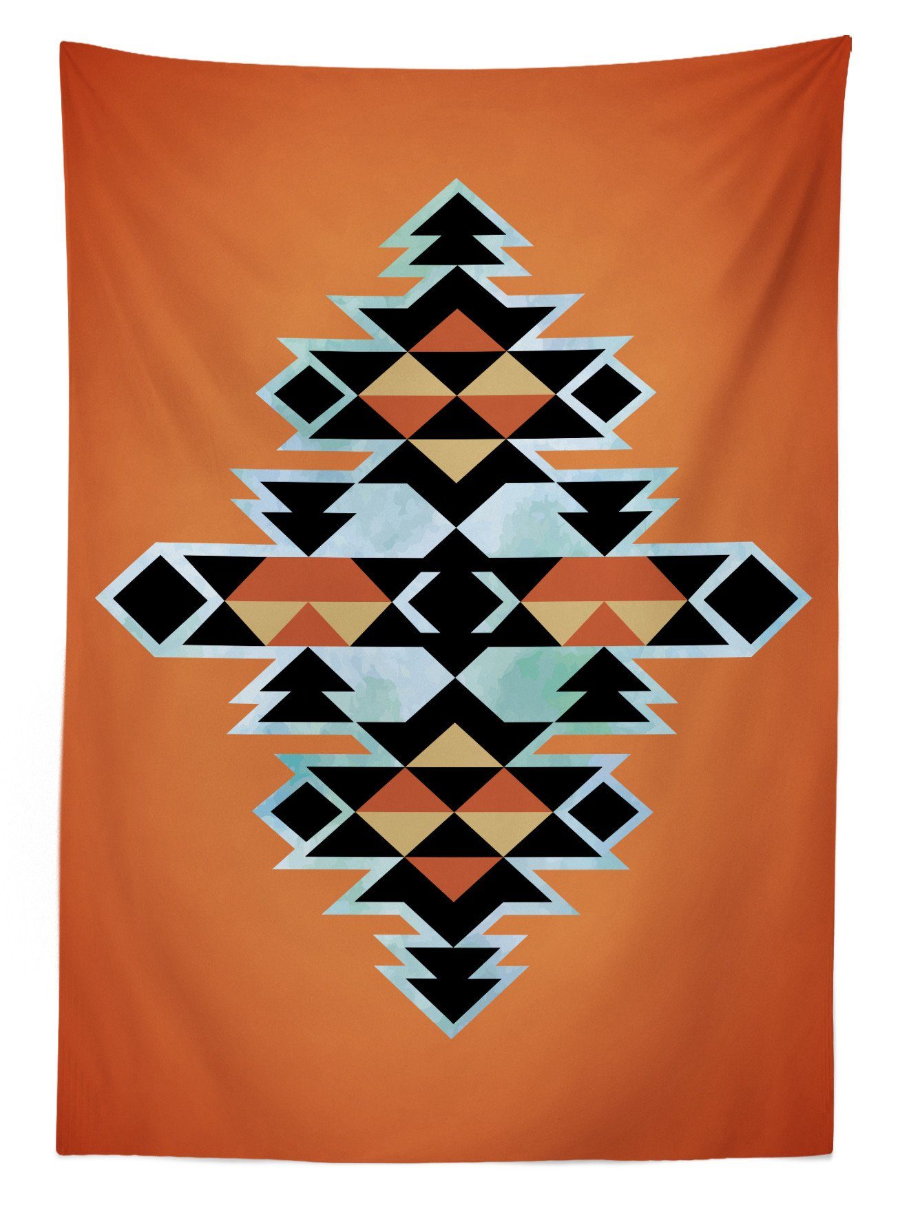 Abakuhaus Tischdecke Farbfest Aztec den Waschbar Farben, Für Außen Muster Bereich Klare Stammes geeignet