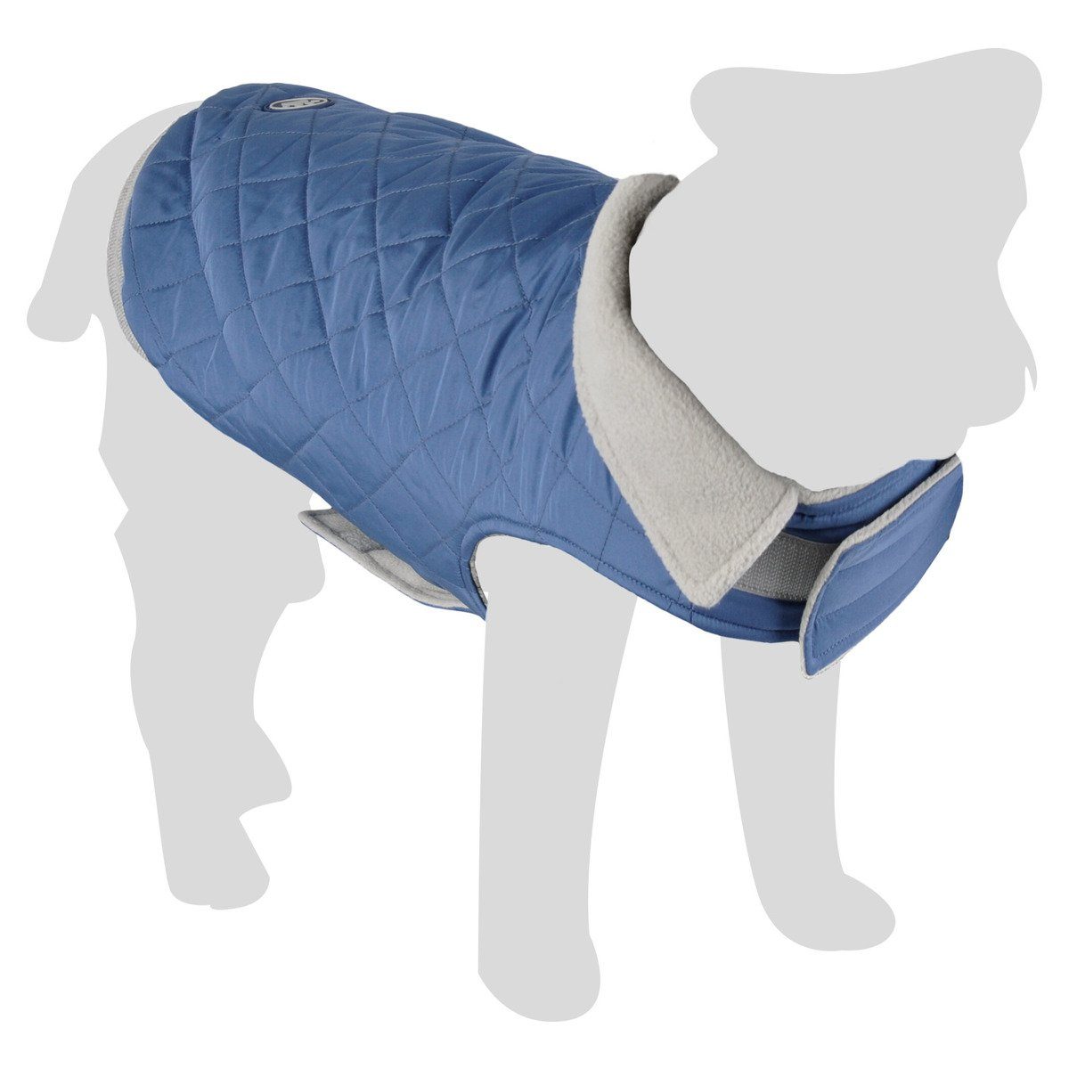 Hundemantel Mantel Manon blau