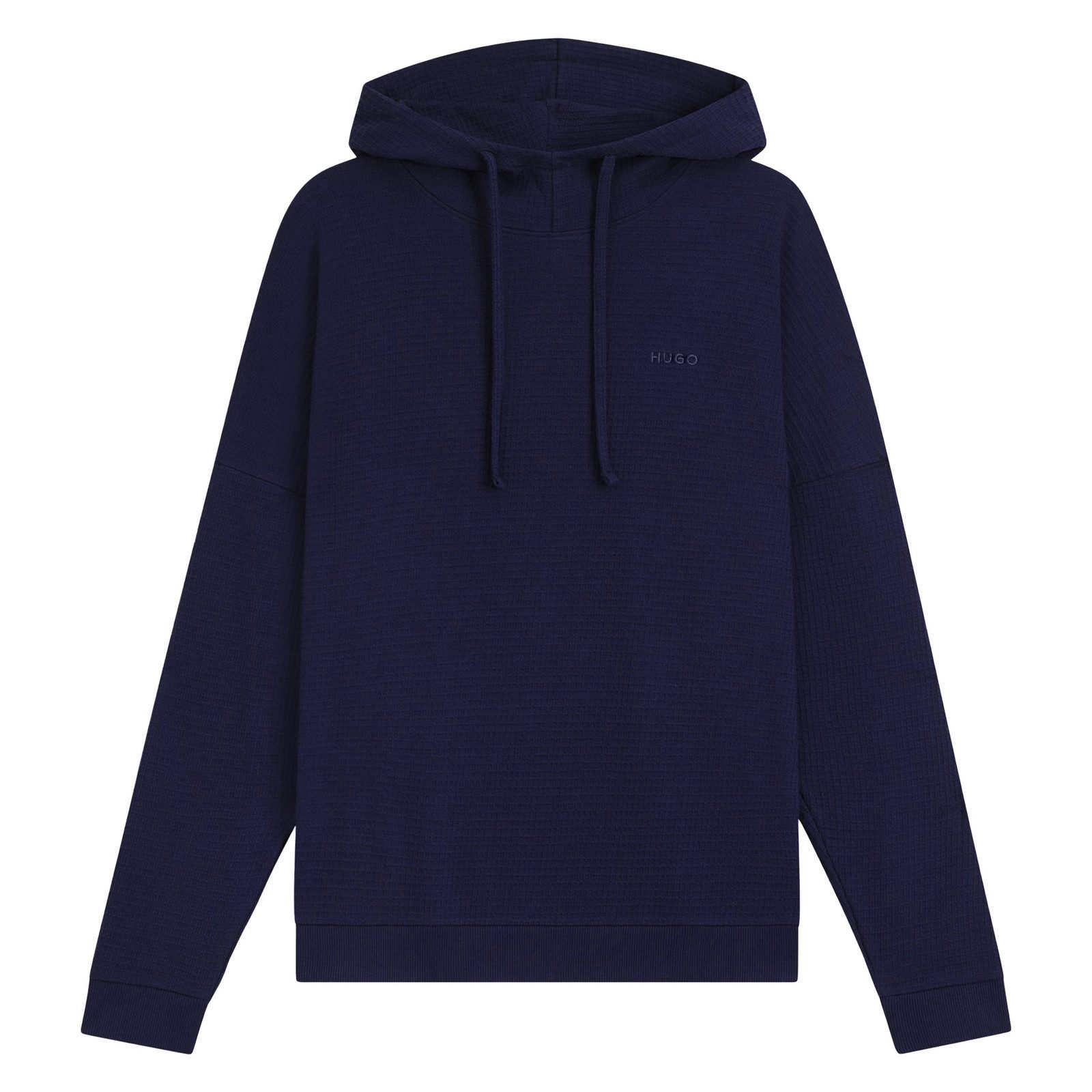 HUGO Kapuzenshirt Austin Hoodie mit Waffelstruktur günstig online kaufen