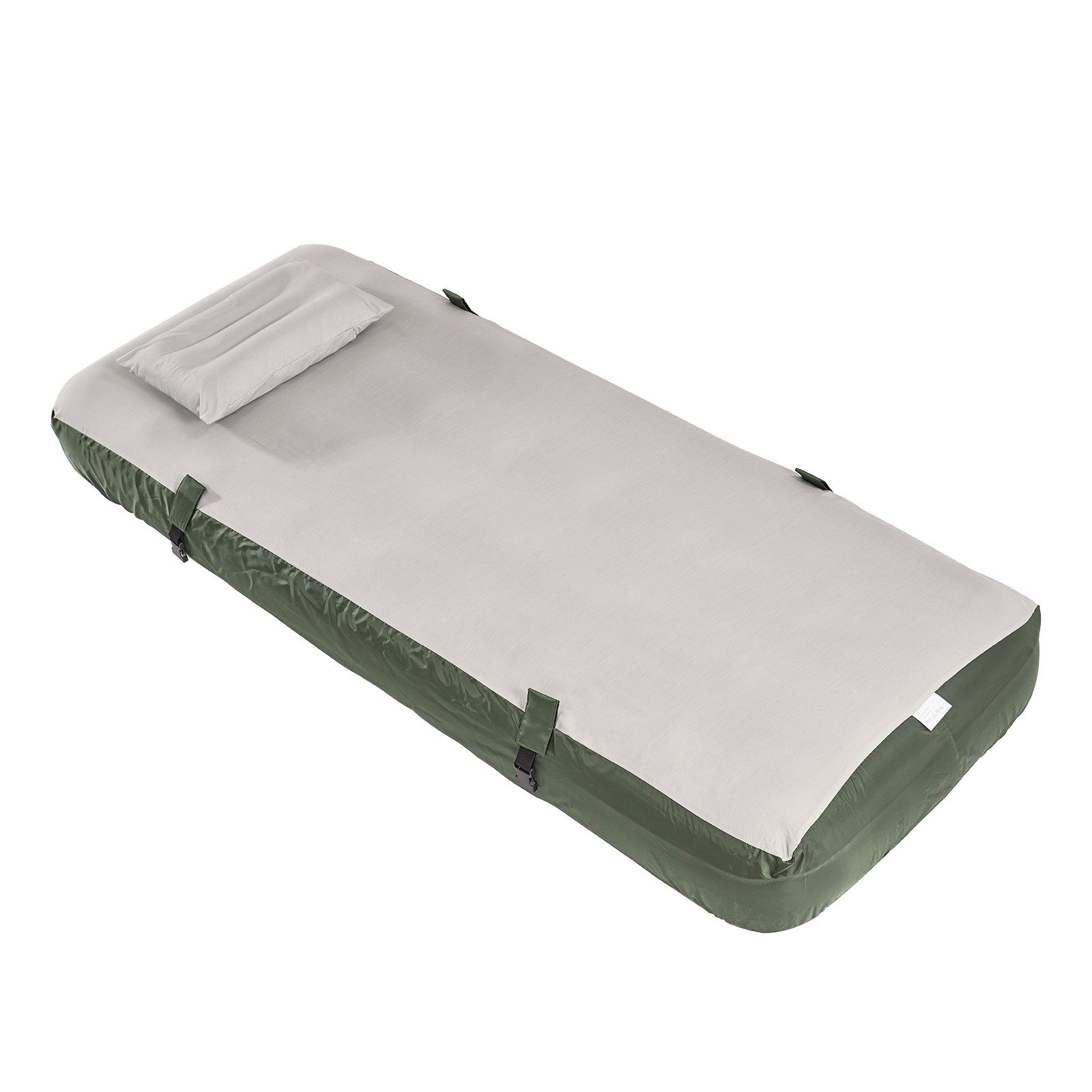 SoBuy Feldbett OGS32-II, Vorzelt Wasserdichtes Campingbett Campingliege Familienzelt Feldbett mit Zelt für 1-2 Personen, Campingmatratze für 1-2 Personen