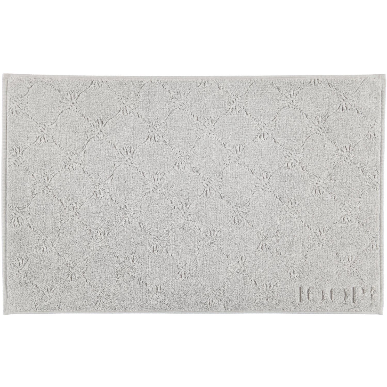 JOOP! Duschmatte Uni Cornflower 1670, 100% Baumwolle, eingewebtes JOOP!-Logo