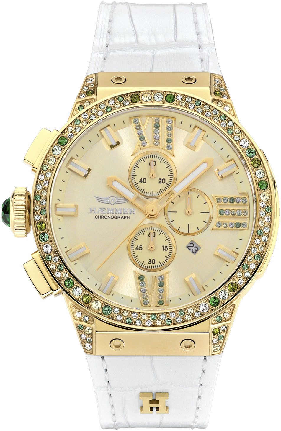 HAEMMER GERMANY Chronograph EMINENT DIVA, E-041, Quarzuhr, Armbanduhr, Dame günstig online kaufen