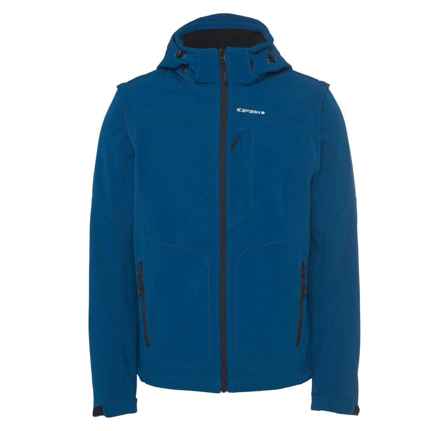 Funktionsjacke Weste Kapuze Herren Icepeak mit Icepeak Softshelljacke