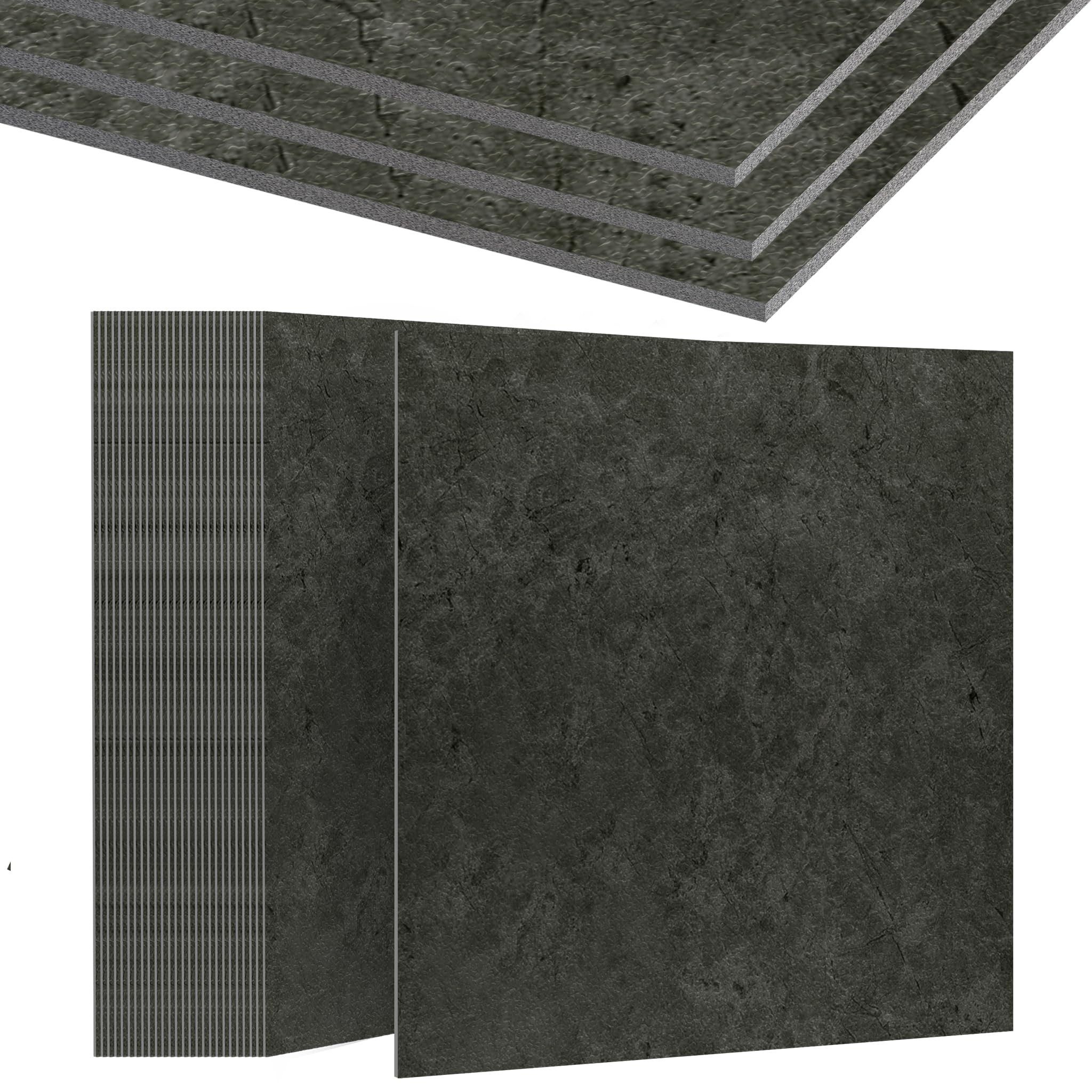 FIVMEN Vinylboden PVC Bodenbelag Selbstklebend Vinylboden Bodenfliesen 30cm günstig online kaufen