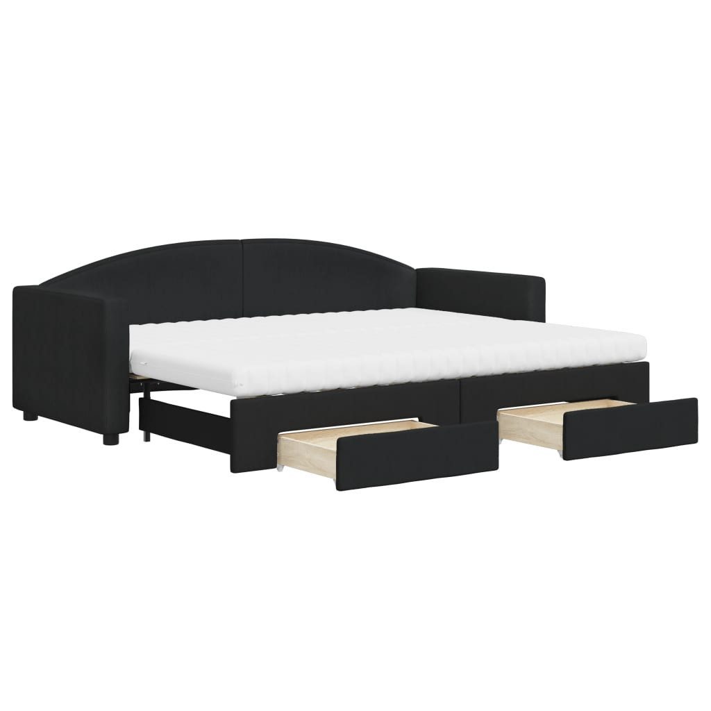 vidaXL Bett Tagesbett Ausziehbar mit Schubladen günstig online kaufen
