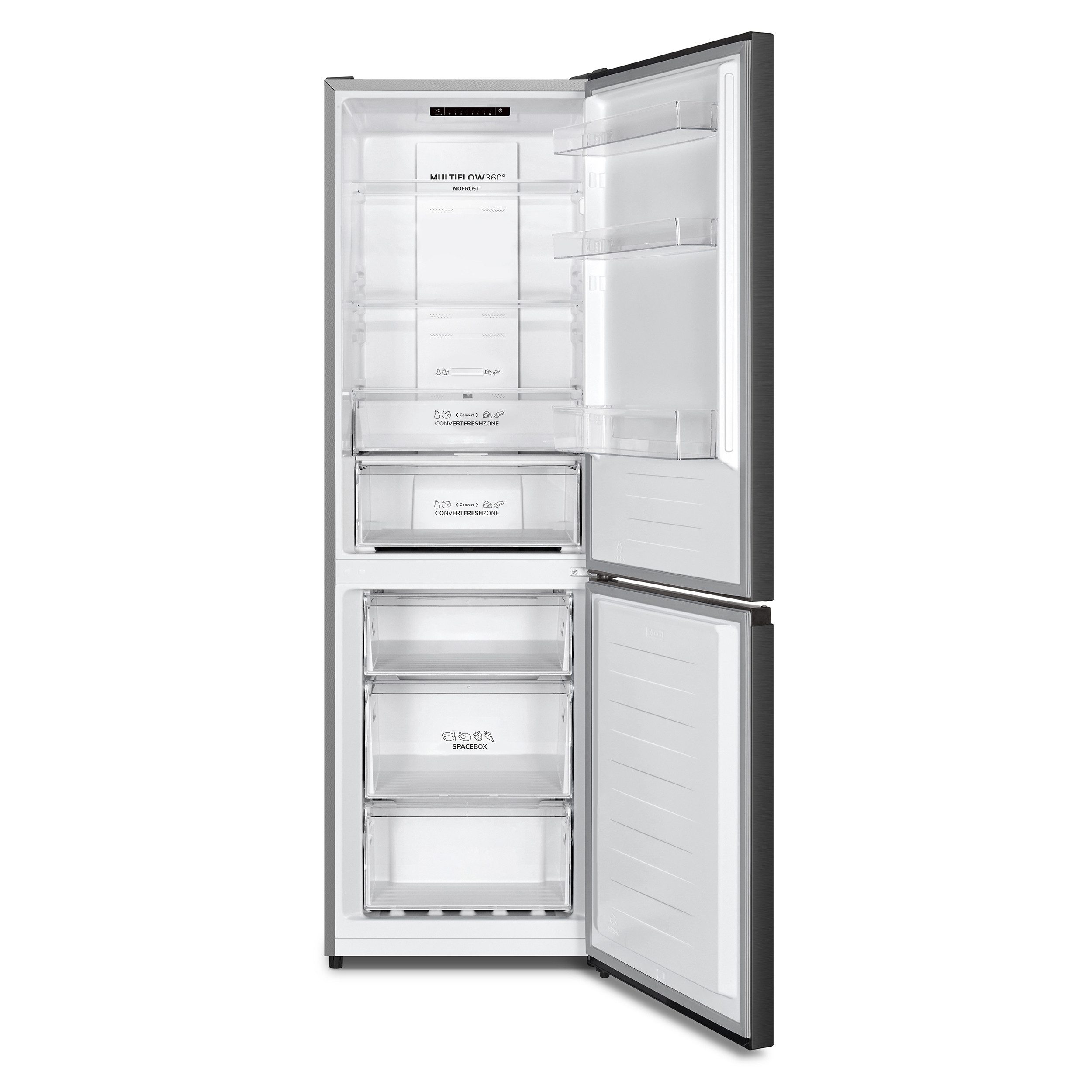 GORENJE Kühl-/Gefrierkombination NRK619AA1BXL4, 187,3 cm hoch, 59,5 cm breit, Total NoFrost