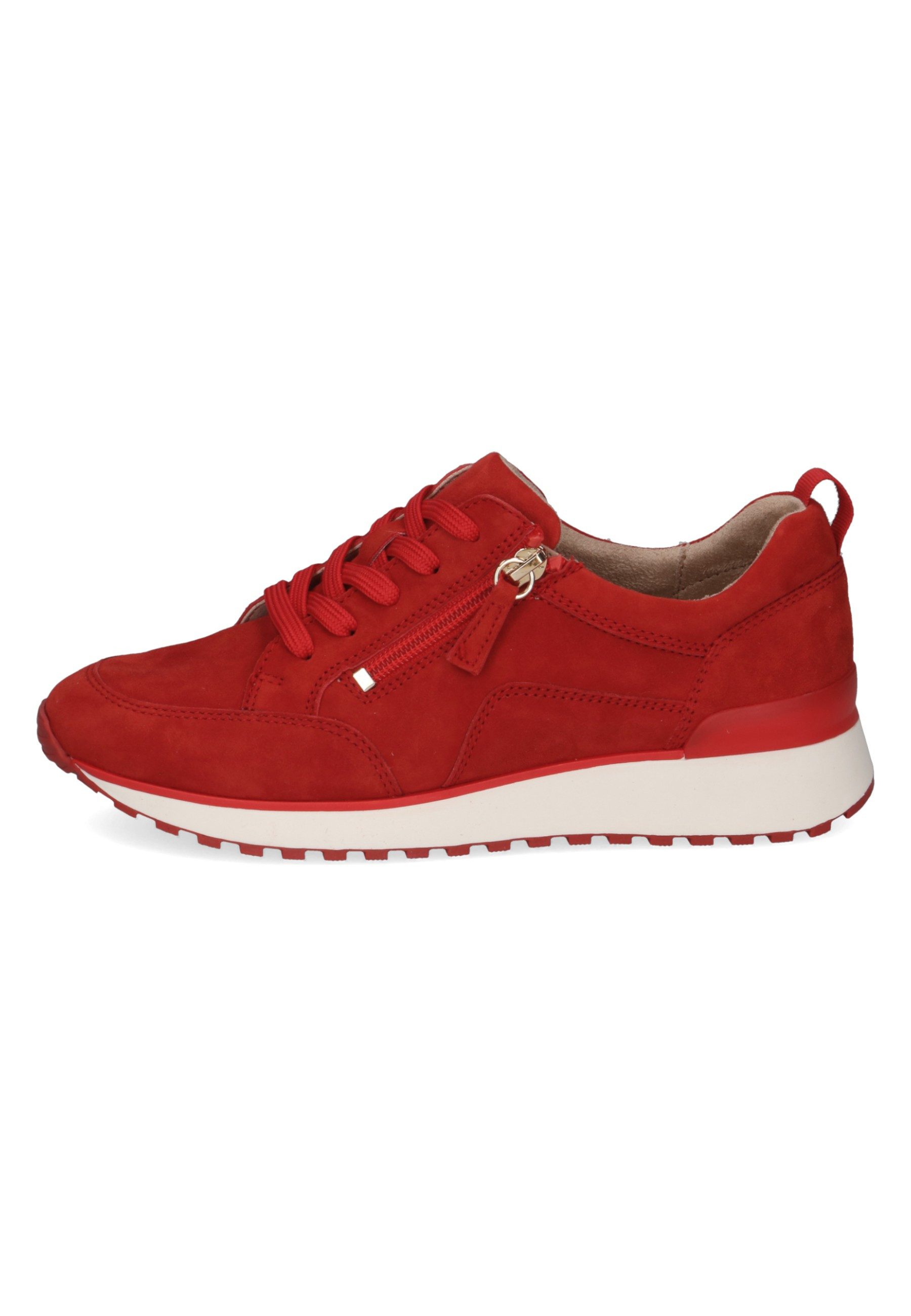 Caprice 9-23702-42 524 Red Suede Sneaker