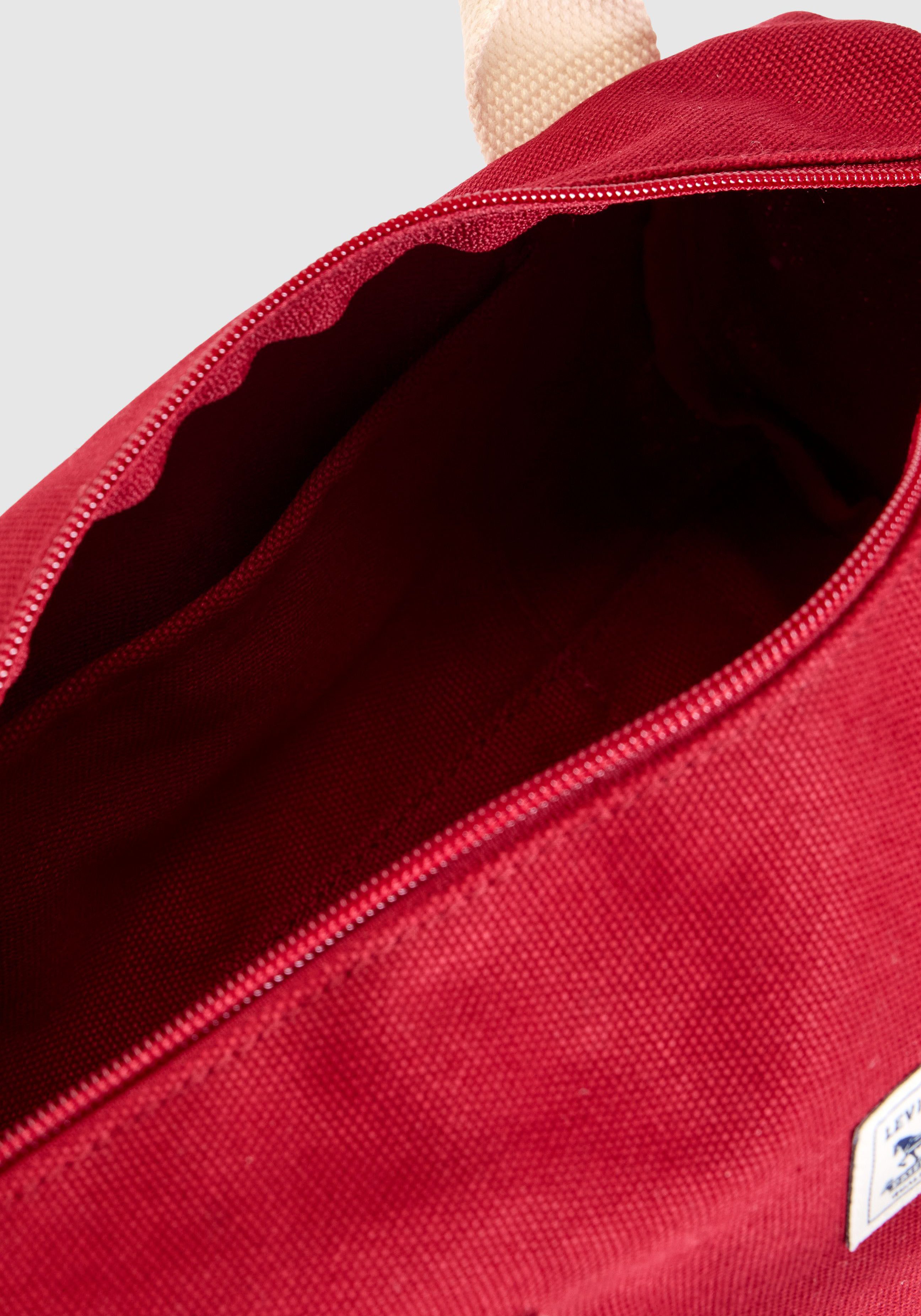 Levi's® Beuteltasche HARLEY SMALL BARREL, Canvas-Tasche mit Kontrast-Details und Logo-Badge