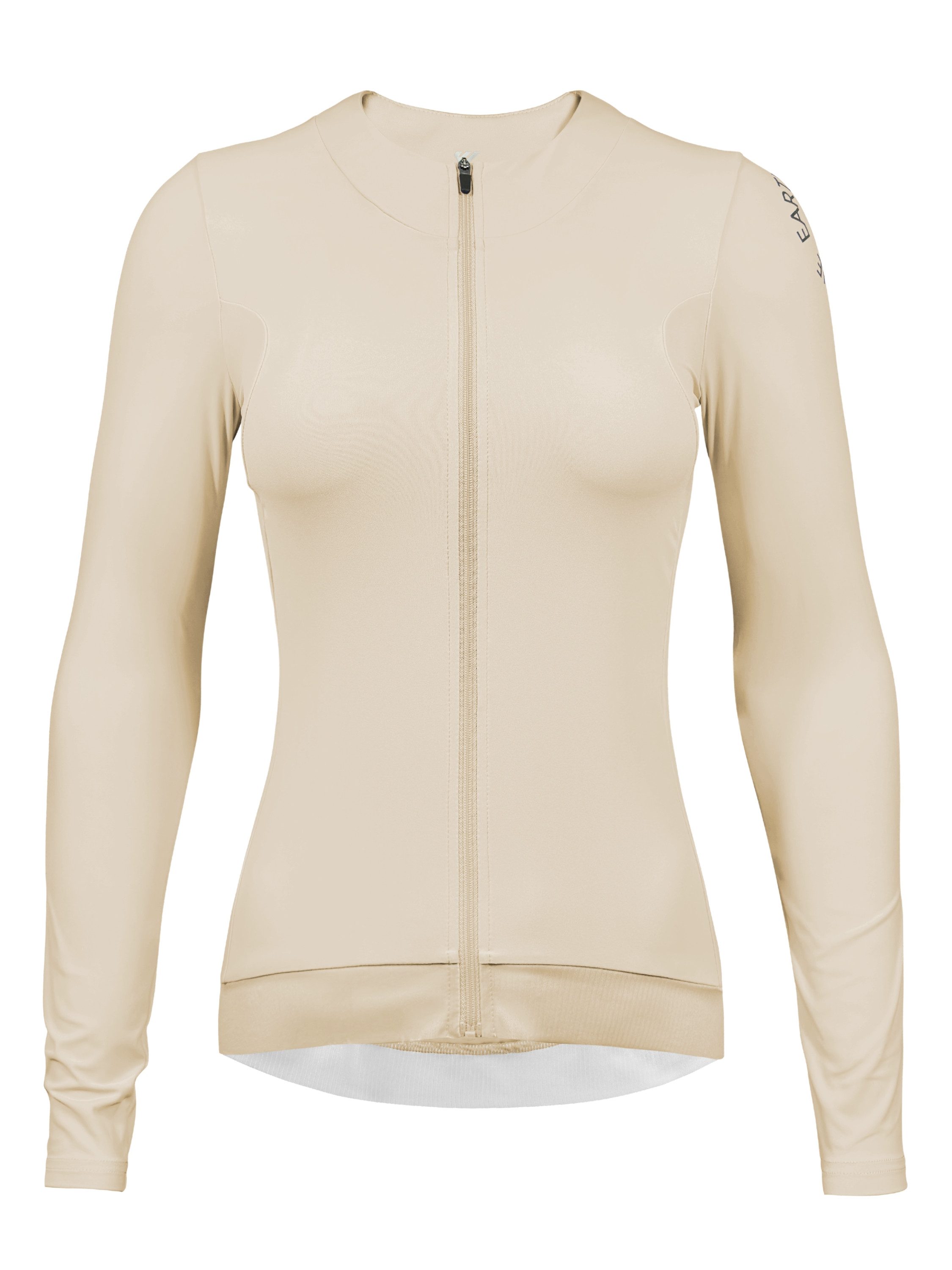 Wulibike Radtrikot Damen, Langarm Race-Fit, 4 Taschen & Quick-Dry (1-tlg) 3 reguläre Taschen und eine verbesserte