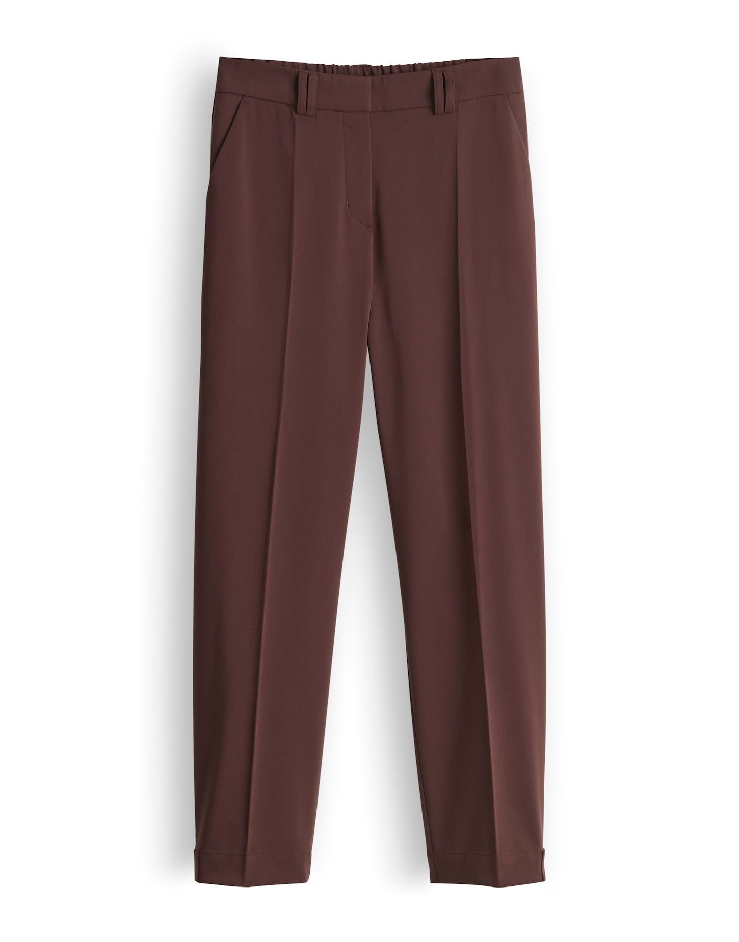 OPUS Stoffhose Maiga lively mit weitenverstellbaren Saum ovales Bein, weicher Griff, fließender Fall, Taschen