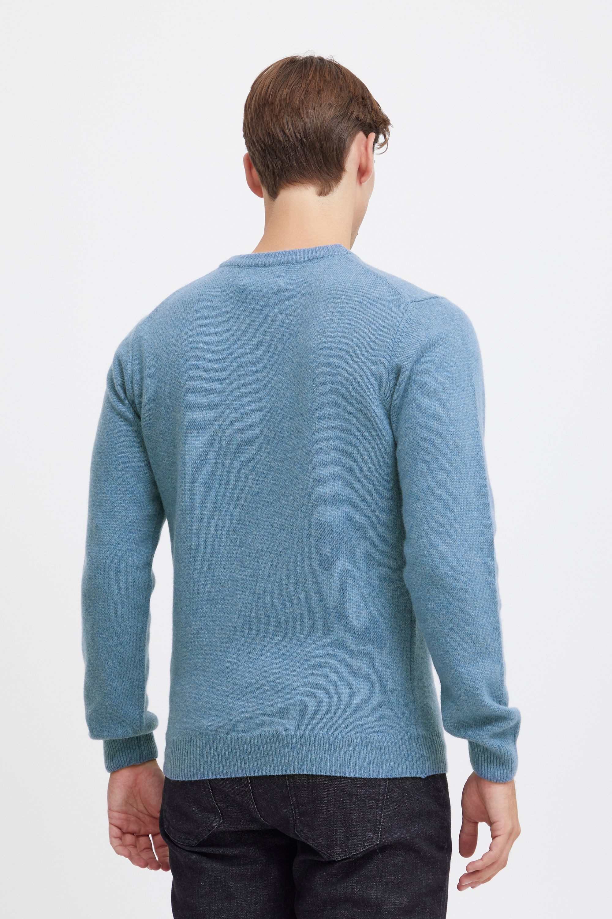 Casual Friday Rundhalspullover CFKarl Modischer Feinstrick-Pullover