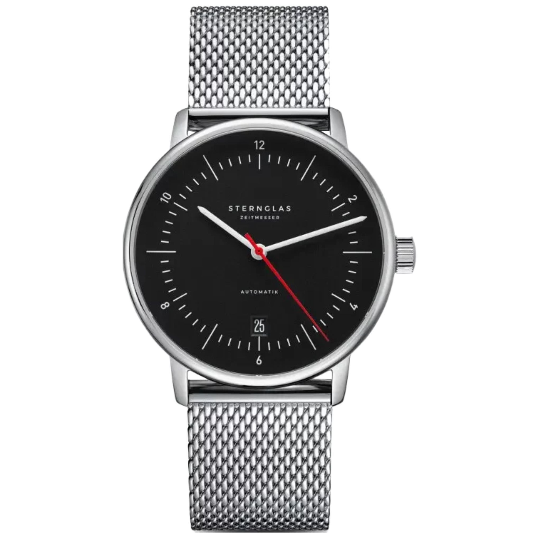 STERNGLAS Automatikuhr Sternglas NAOS Automatik S02-NA43-MI04 - Milanaiseband