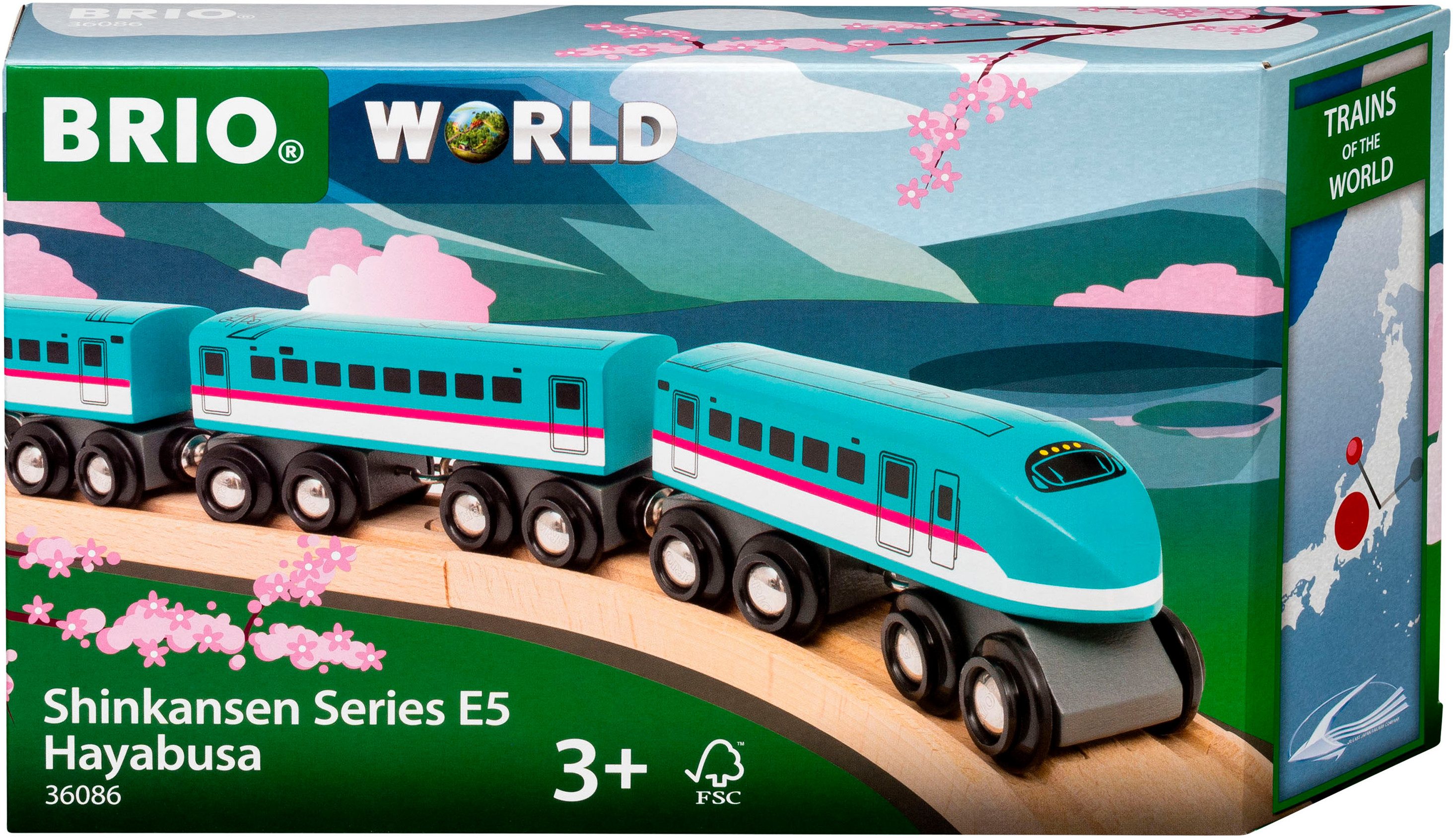 BRIO® Spielzeug-Eisenbahn BRIO® WORLD, Trains of the World Shinkansen Serie günstig online kaufen