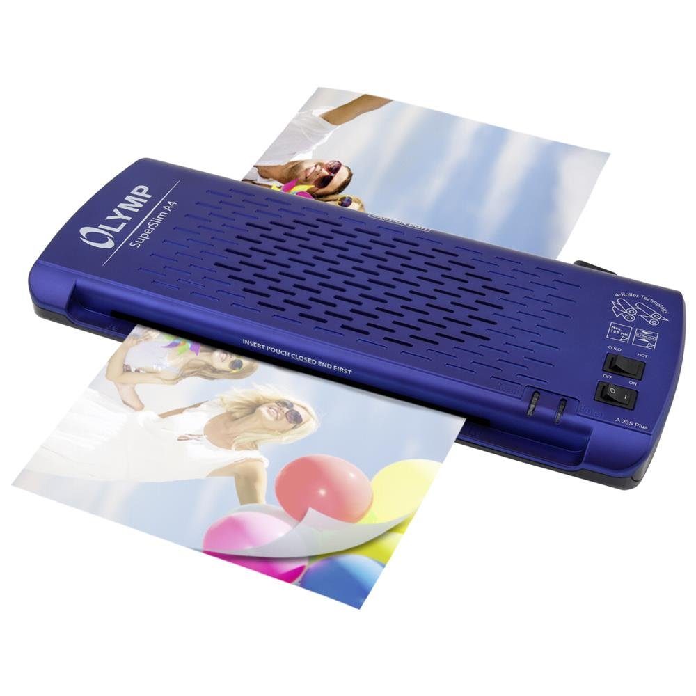 Olympia Laminiergerät A 235 plus, 4-Roller DIN A4 blau