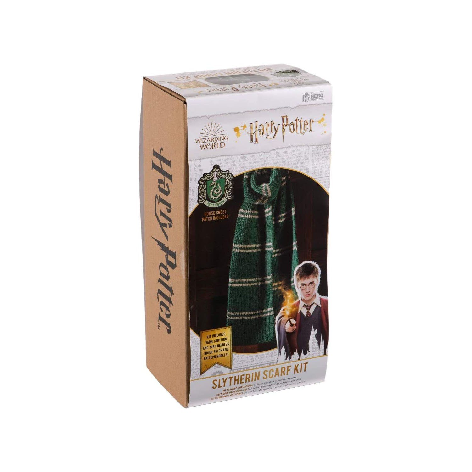 Harry Potter Strickschal Harry Potter - Schal Strick-Set - Slytherin – Bild 5 von 5