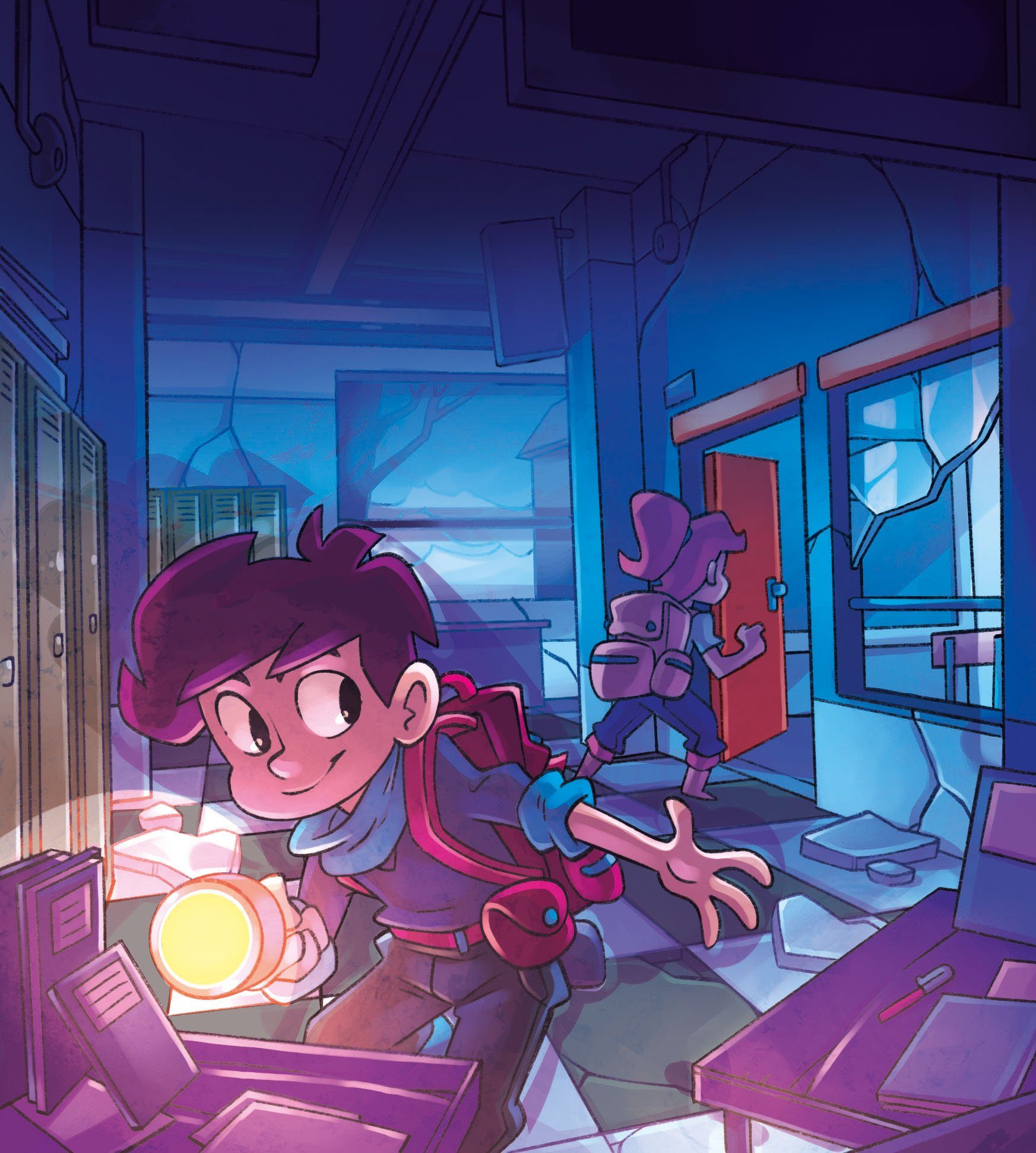 Clementoni® Spiel Galileo, Escape Game Die verlassene Schule, Detektivspiel, Made in Europe