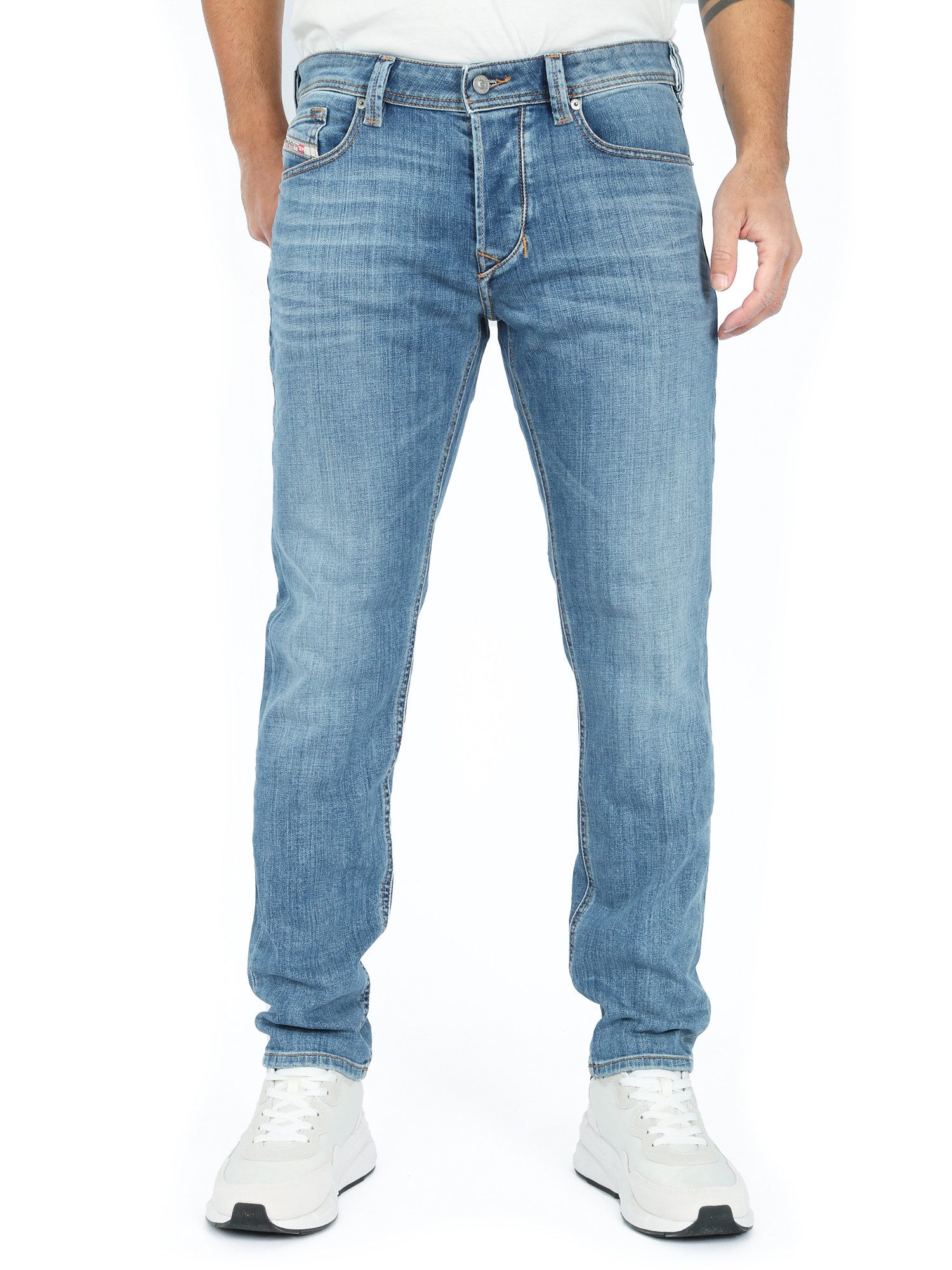 Diesel Tapered-fit-Jeans Regular Fit mit zulaufendem günstig online kaufen